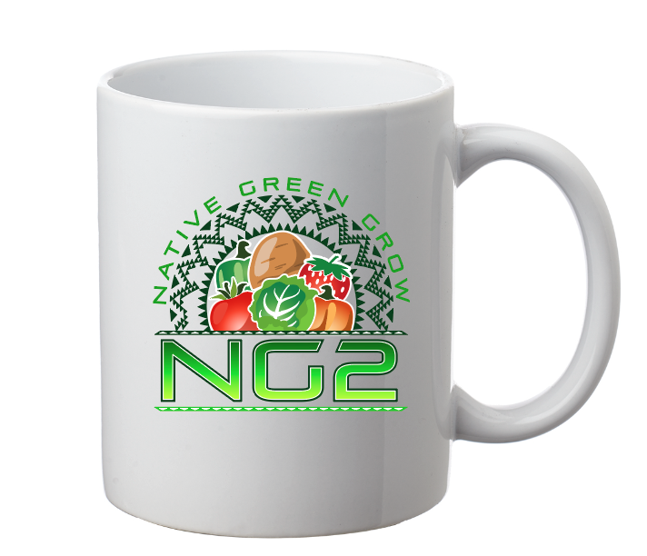 Native Green Grow Ceramic Mug