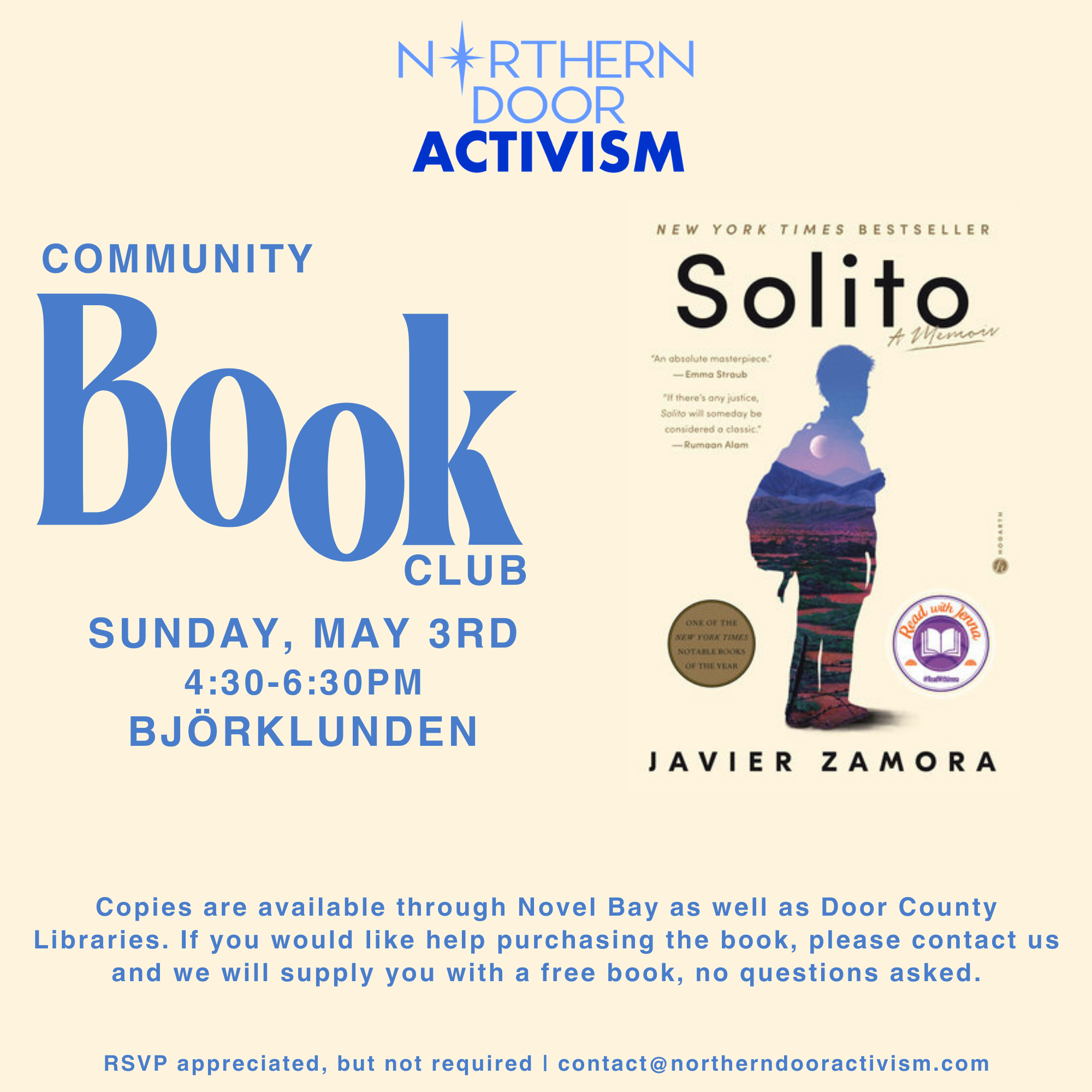 NDA Annual Spring Book Club