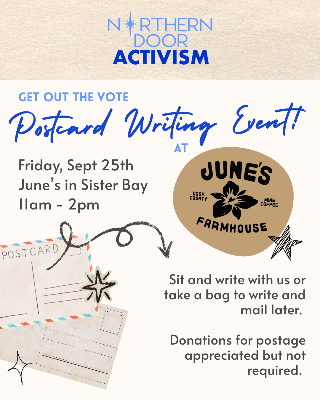 GOTV Postcard Writing Event
