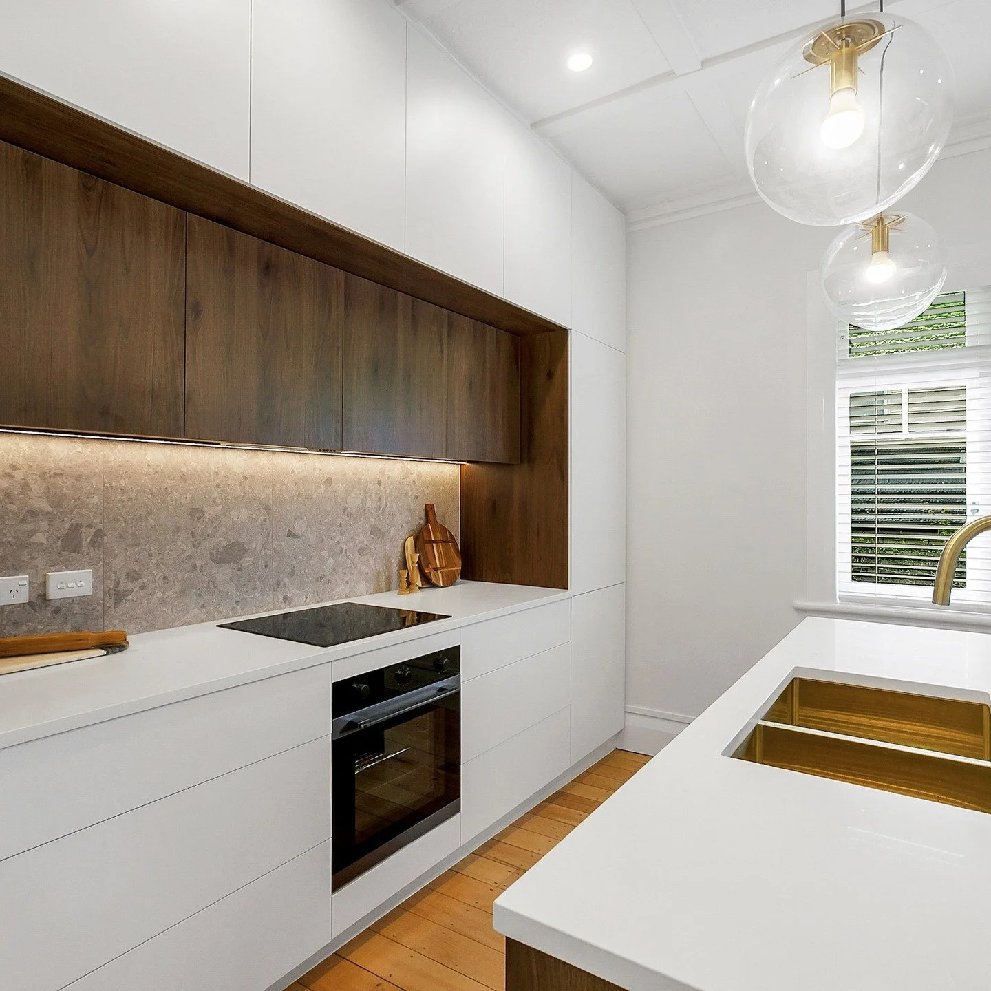 Flash back to this renovation we completed, swipe for the before.....