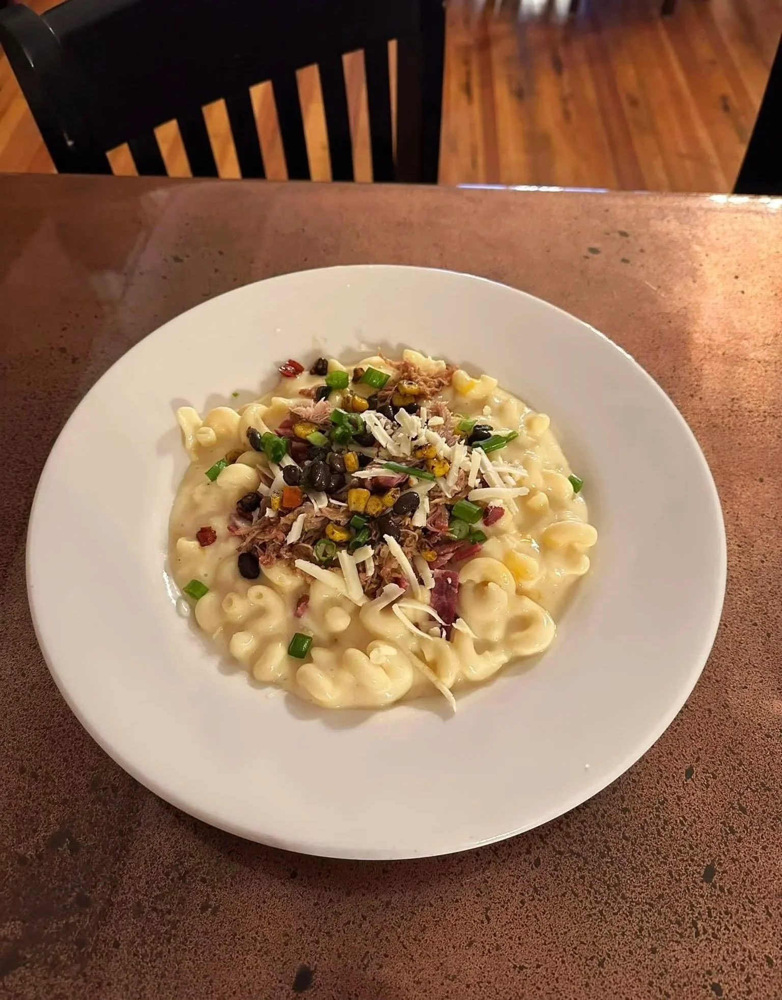 Mac and Cheese bowl (customer's choice of toppings)