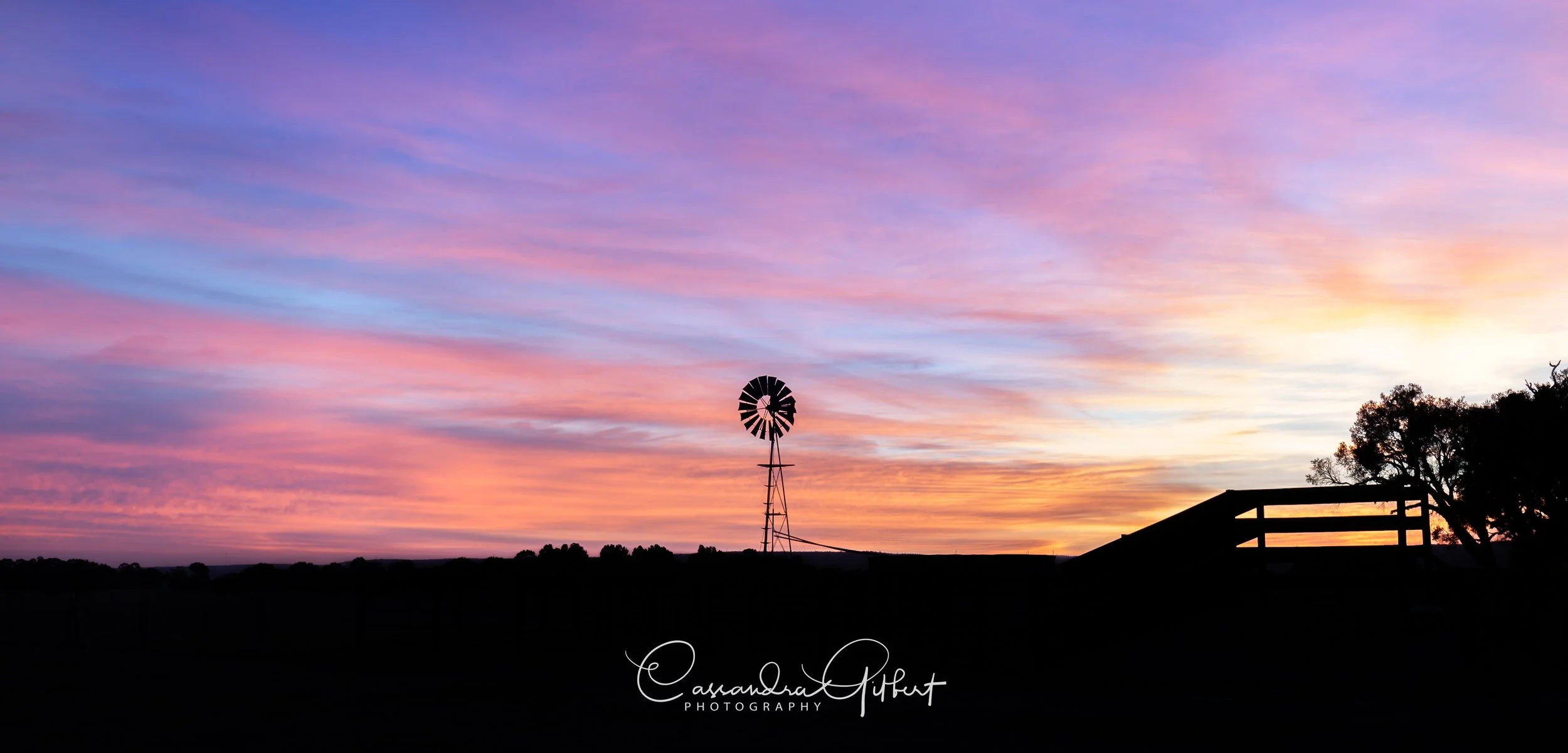 Oakford windmill sunrise