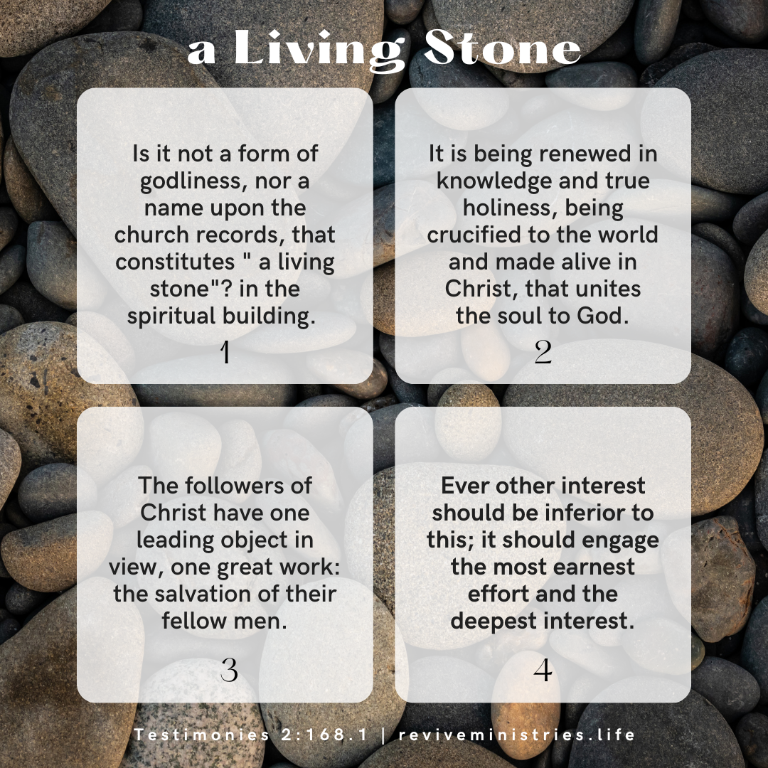 a Living Stone