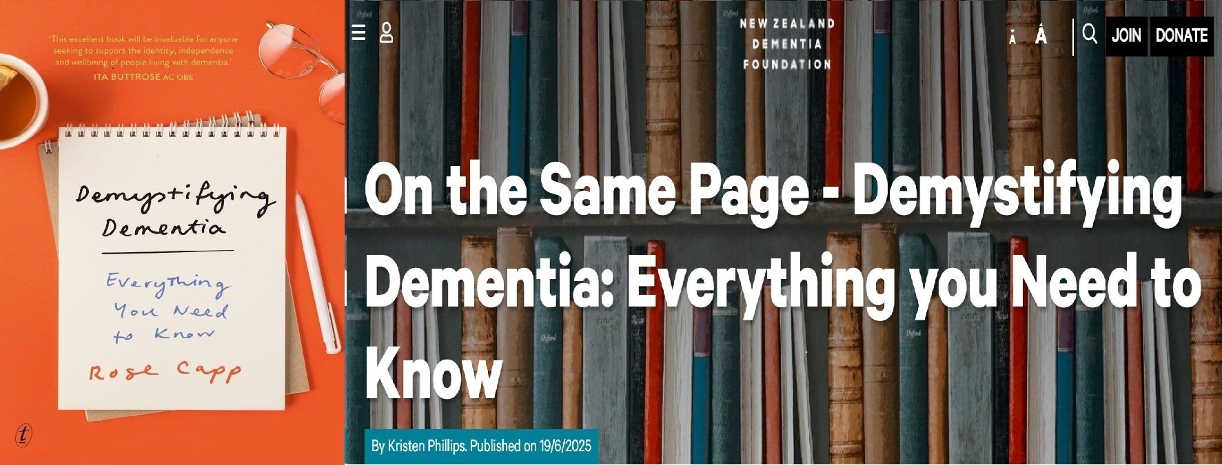 Demystifying Dementia by Rose Capp: Book Review