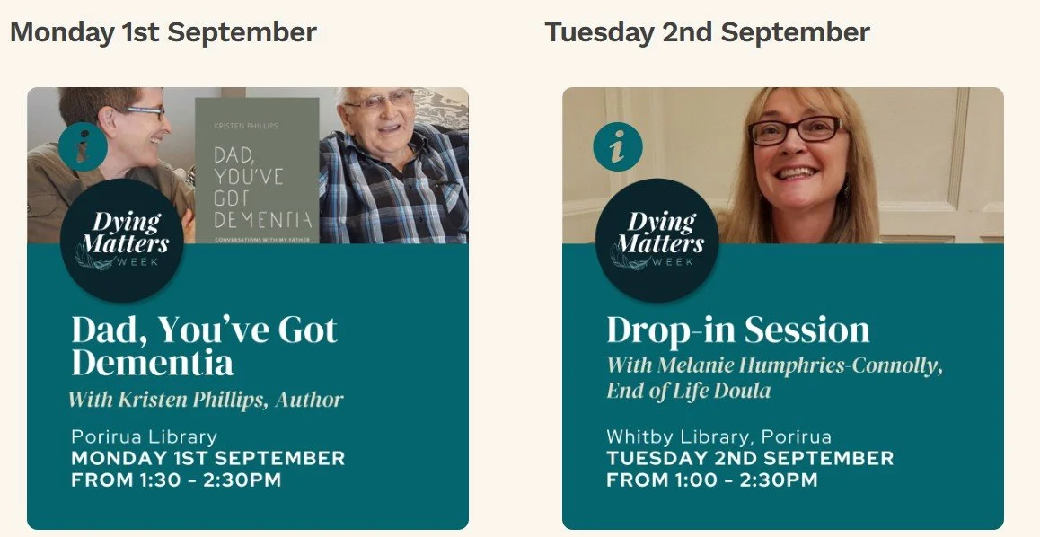DYGD at Dying Matters week event