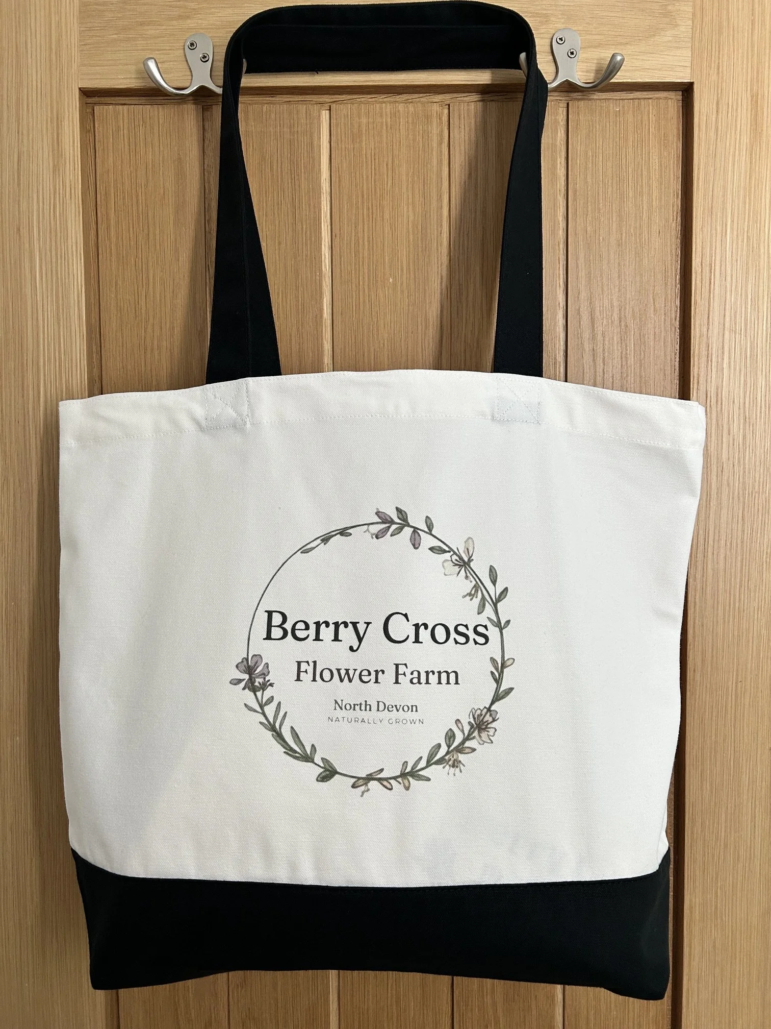 Berry Cross Flower Farm Tote Bag