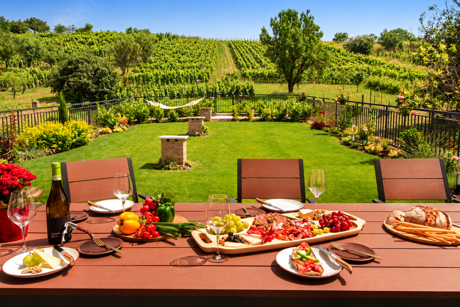 Sunlit Vineyard Terrace Feast.png