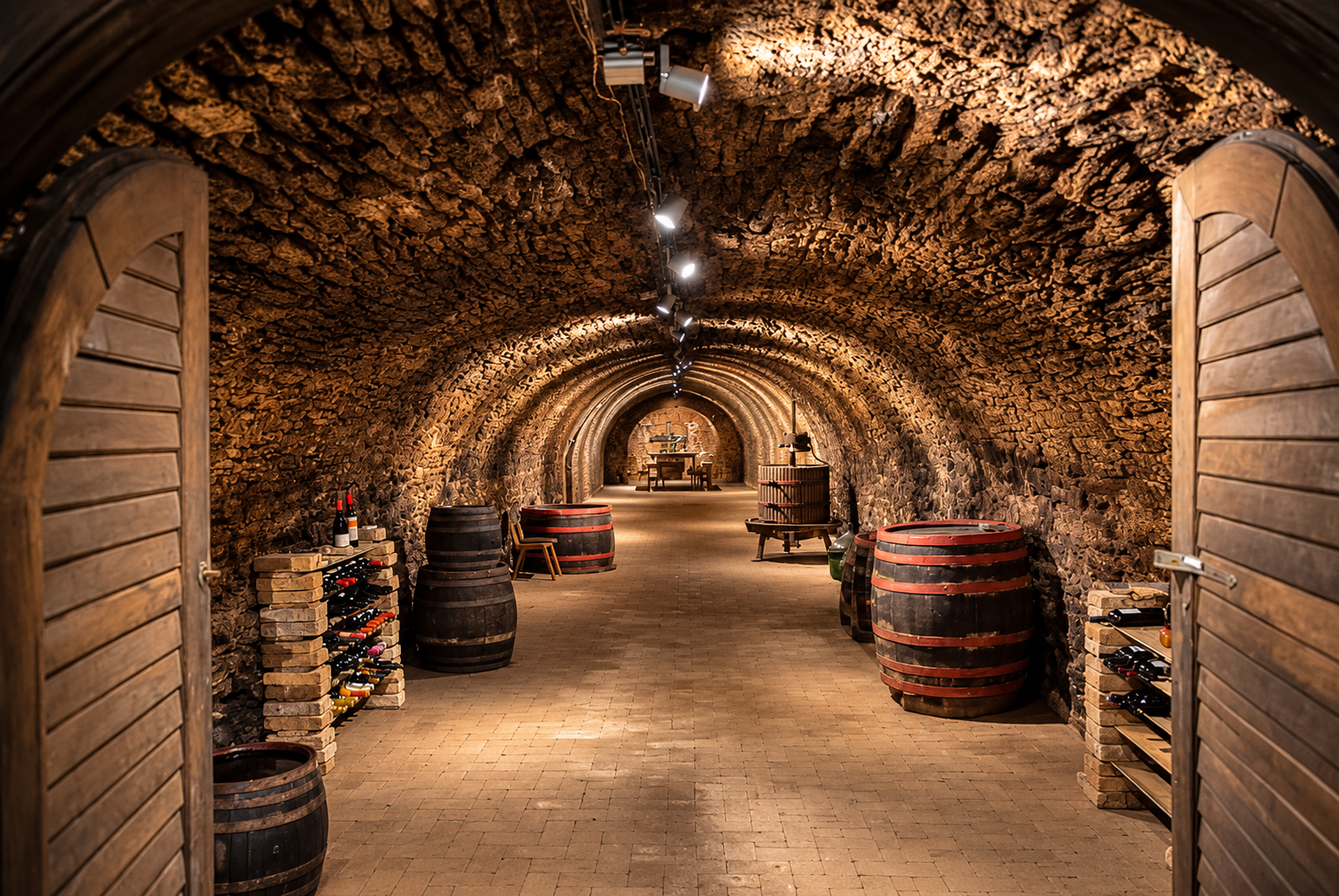 Rustic Wine Cellar Tunnel.png