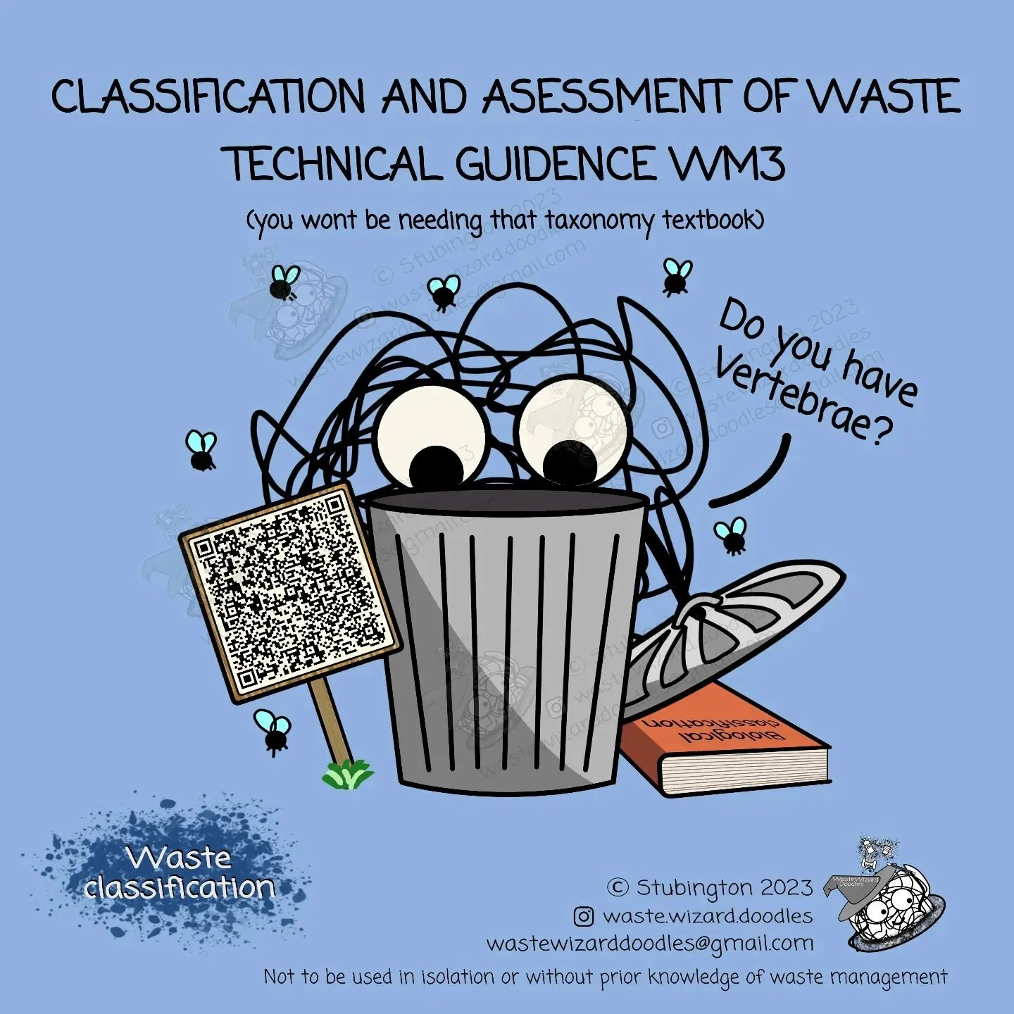 Check out my profile for the 7 steps and other environmental doodles 

Scan for UK guidance! 

How is waste classified in the UK? 

Using the WM3 classification and assessment of waste technical guidance! 

If you don't know what the waste is, you wo