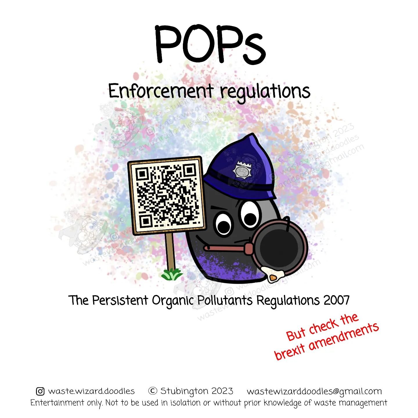 These are the UK persistent organic pollutants (POPs) enforcement regulations. They make the POPS regs enforceable. 

#persistentorganicpollutants #POPs #UKlaw #enforcement #chemicals #foreverchemicals