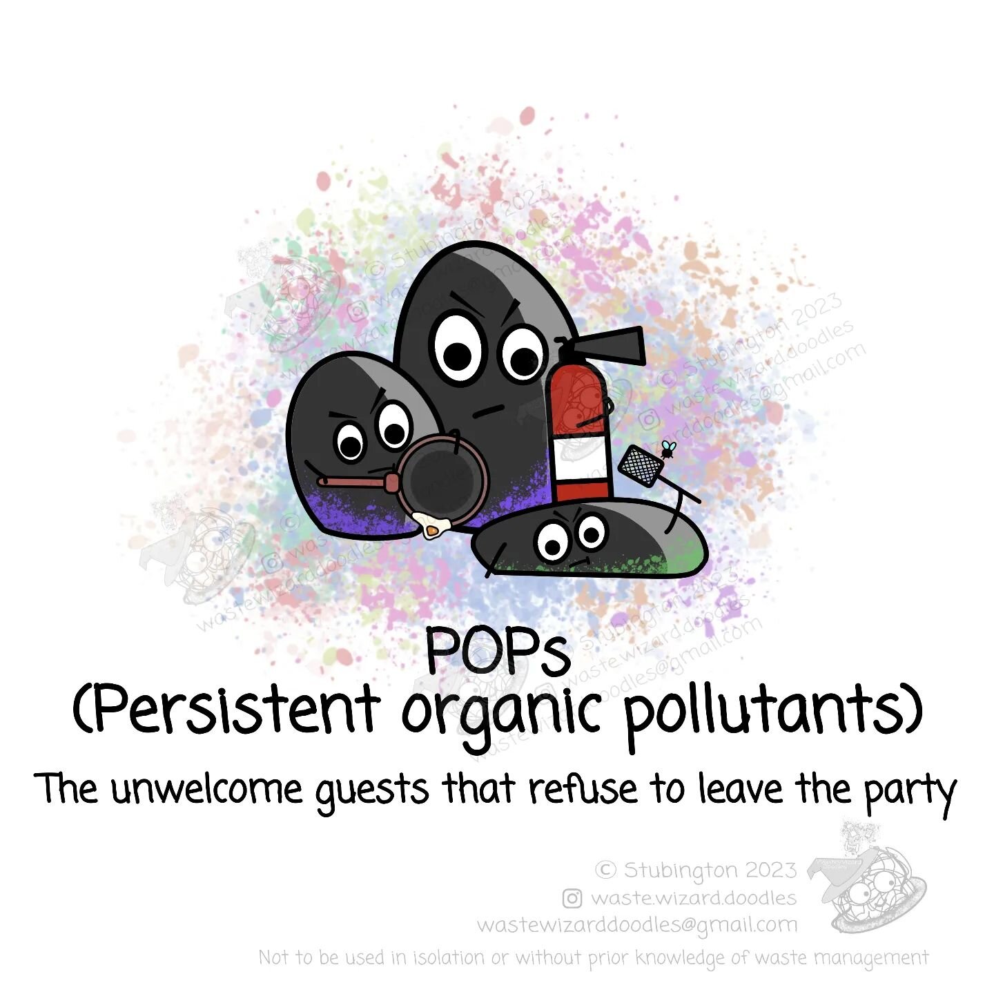 These little guys are persistent organic pollutants (POPs) they get everywhere, hang around for ages, and are bad for the environment and your health. The Stockholm convention is fighting back though and in just over a week's time countries will be c