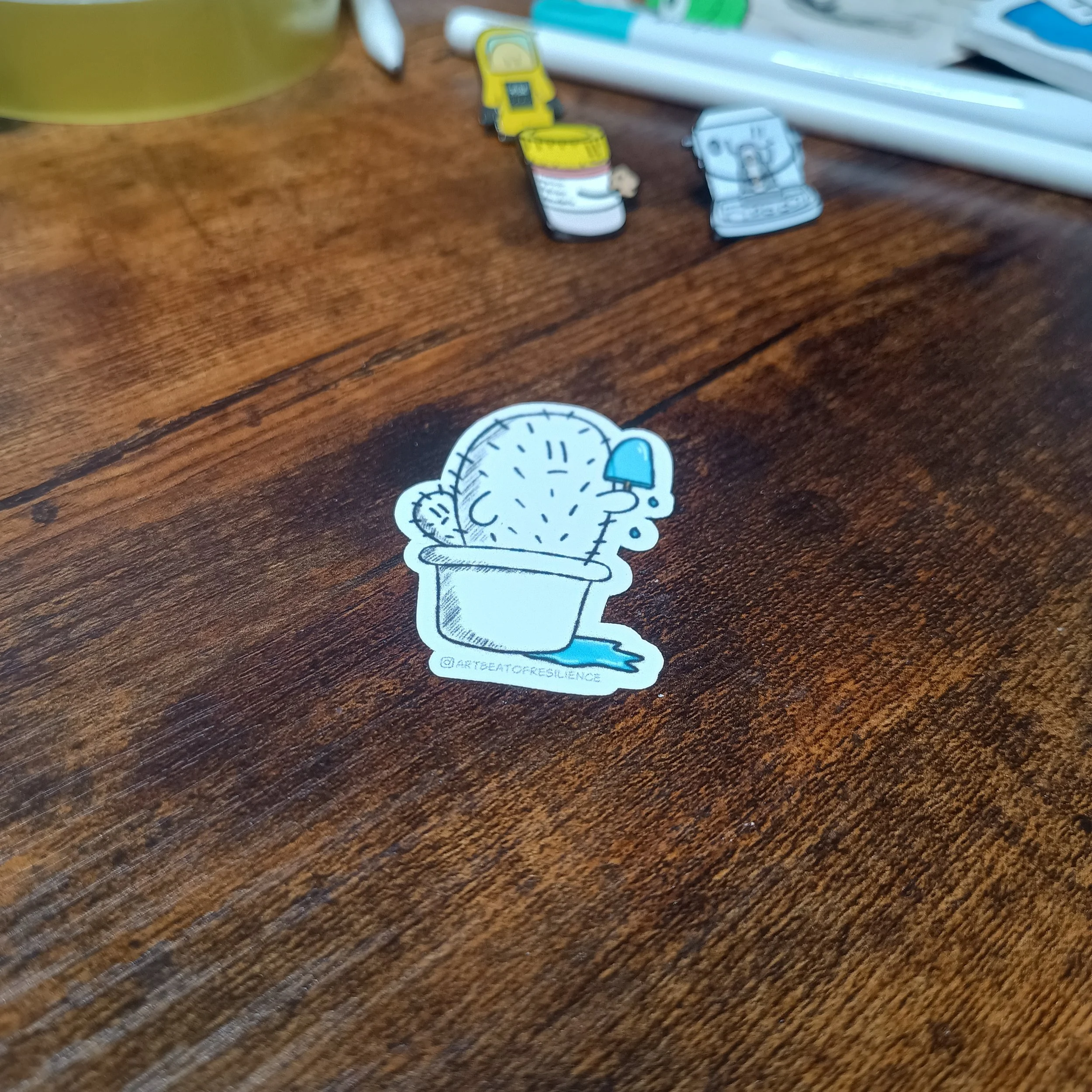 Hazard information pictures (HIPs) stickers