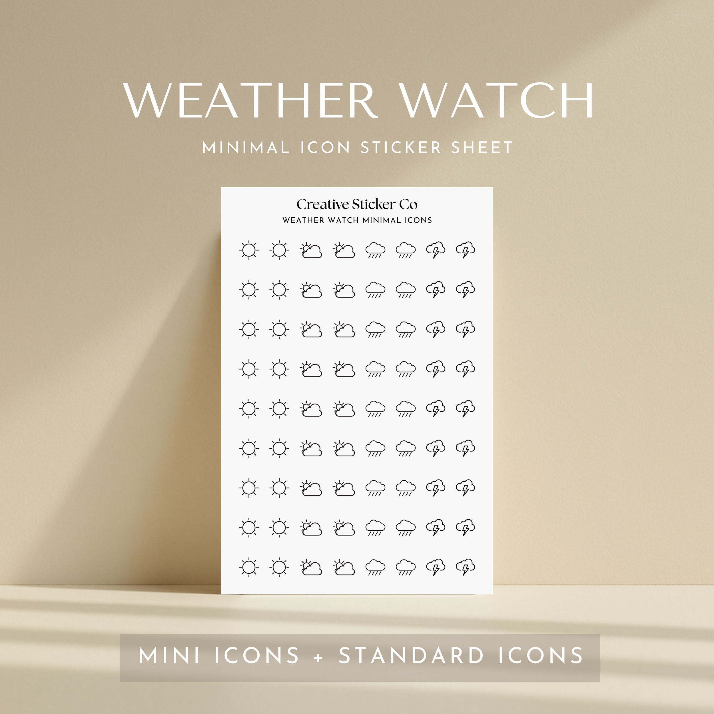 WEATHER WATCH Minimal Icon Sticker Sheet - Creative Sticker Co.png