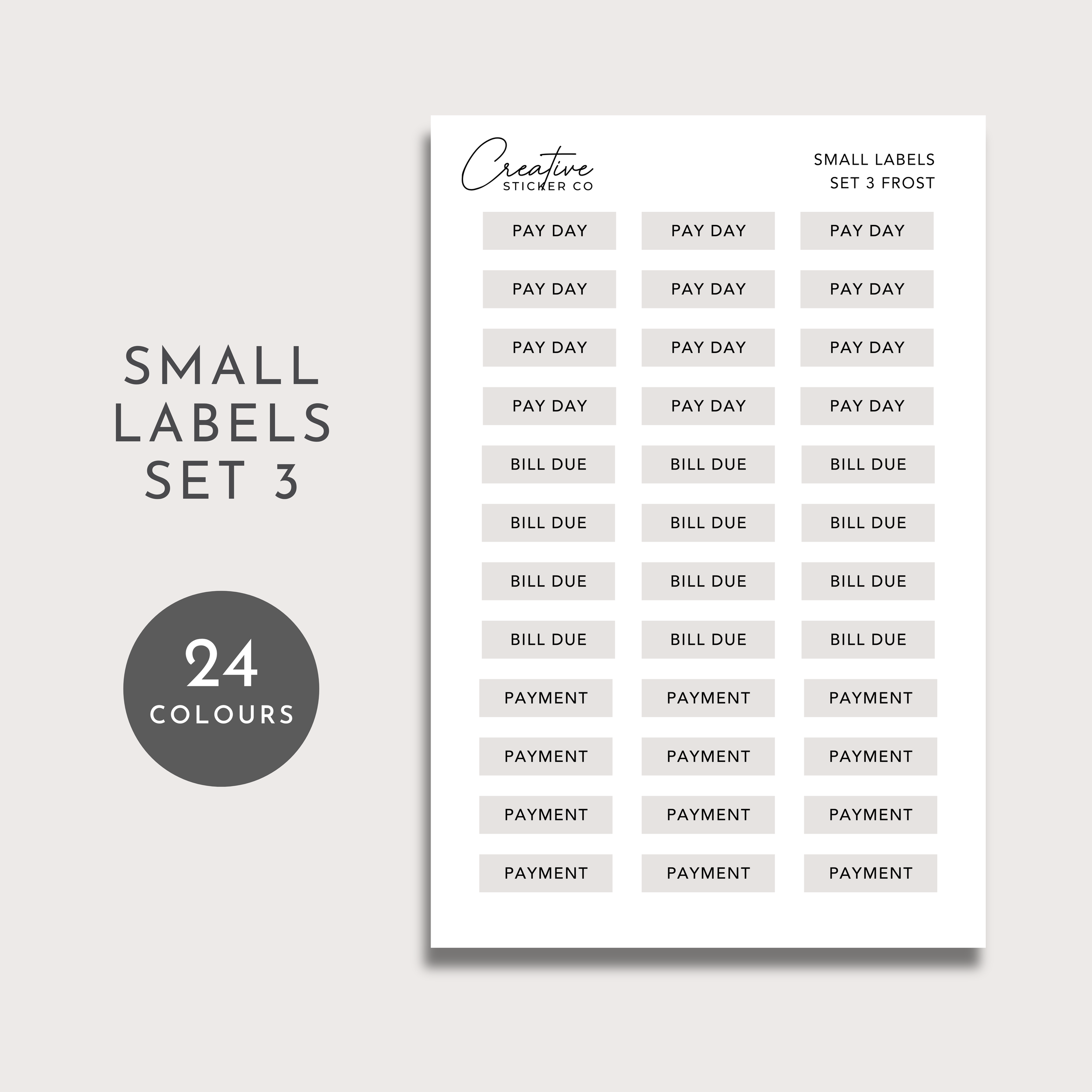SMALL LABELS SET 3 Planner Stickers CREATIVE STICKER CO.png