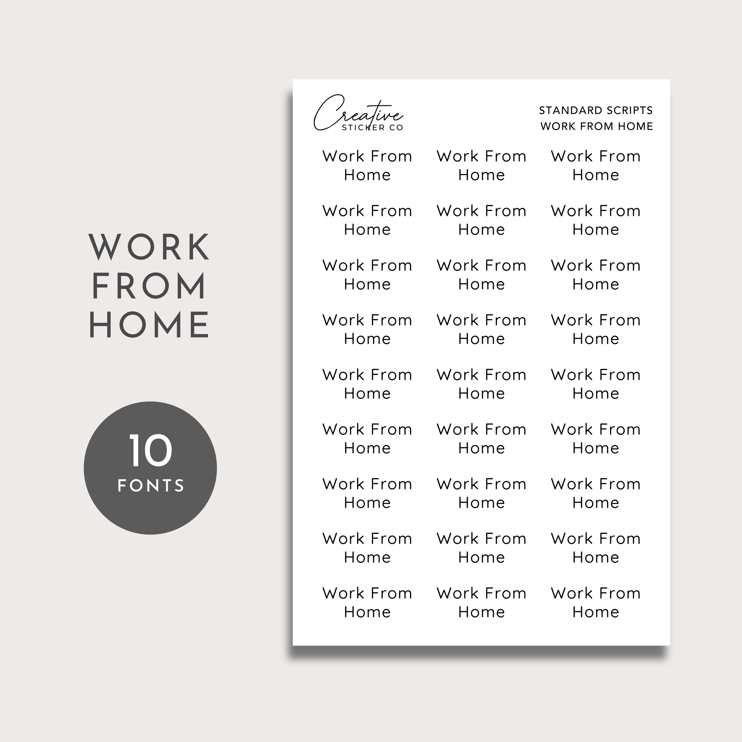 WORK FROM HOME SCRIPT PLANNER STICKERS CREATIVE STICKER CO.png