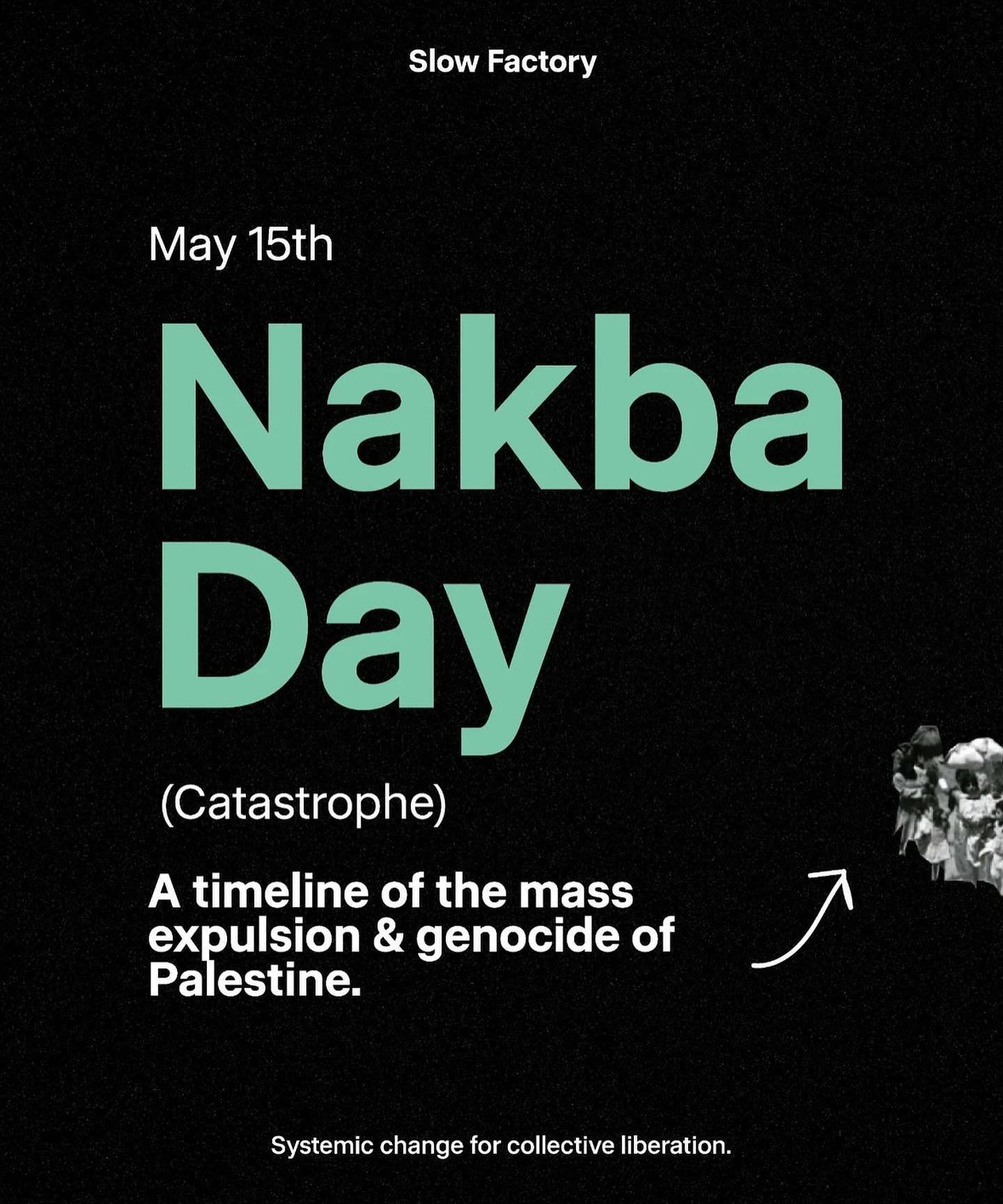 The Nakba never ended 💔

Free the people.
Free the land.
End the genocide.
End the occupation.

Palestine Forever 🕊️🍉🇵🇸

@theslowfactory #nakba #freepalestine
