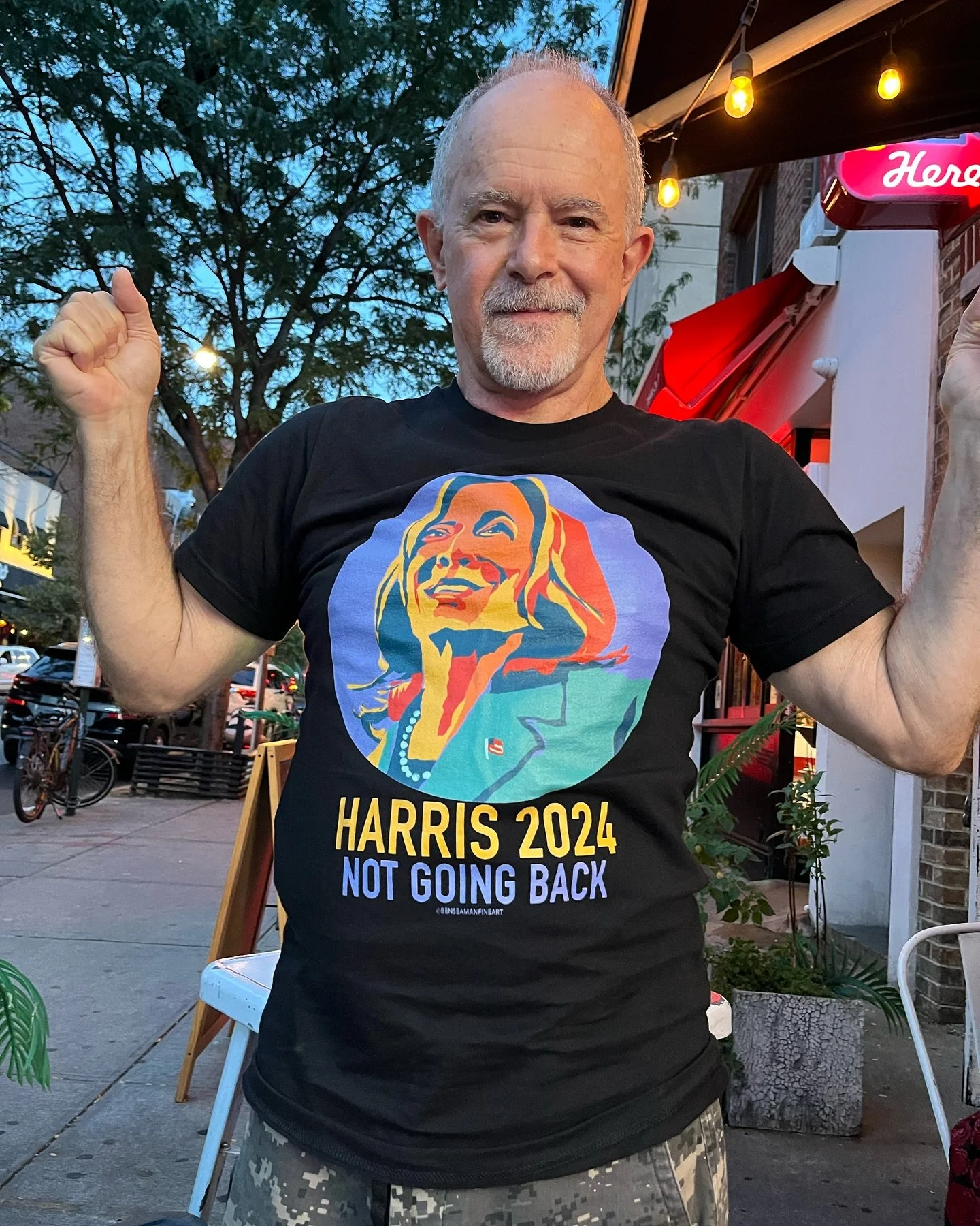 Thanks to @donsheweynyc and dozens of others who have purchased my Kamala T-Shirts! 

WANT ONE FOR YOU OR A FRIEND? Link in bio. or visit benseamanfineart dot com. 

I have already sent a payment of $2000 to Movement Voter Project, a grassroots voter