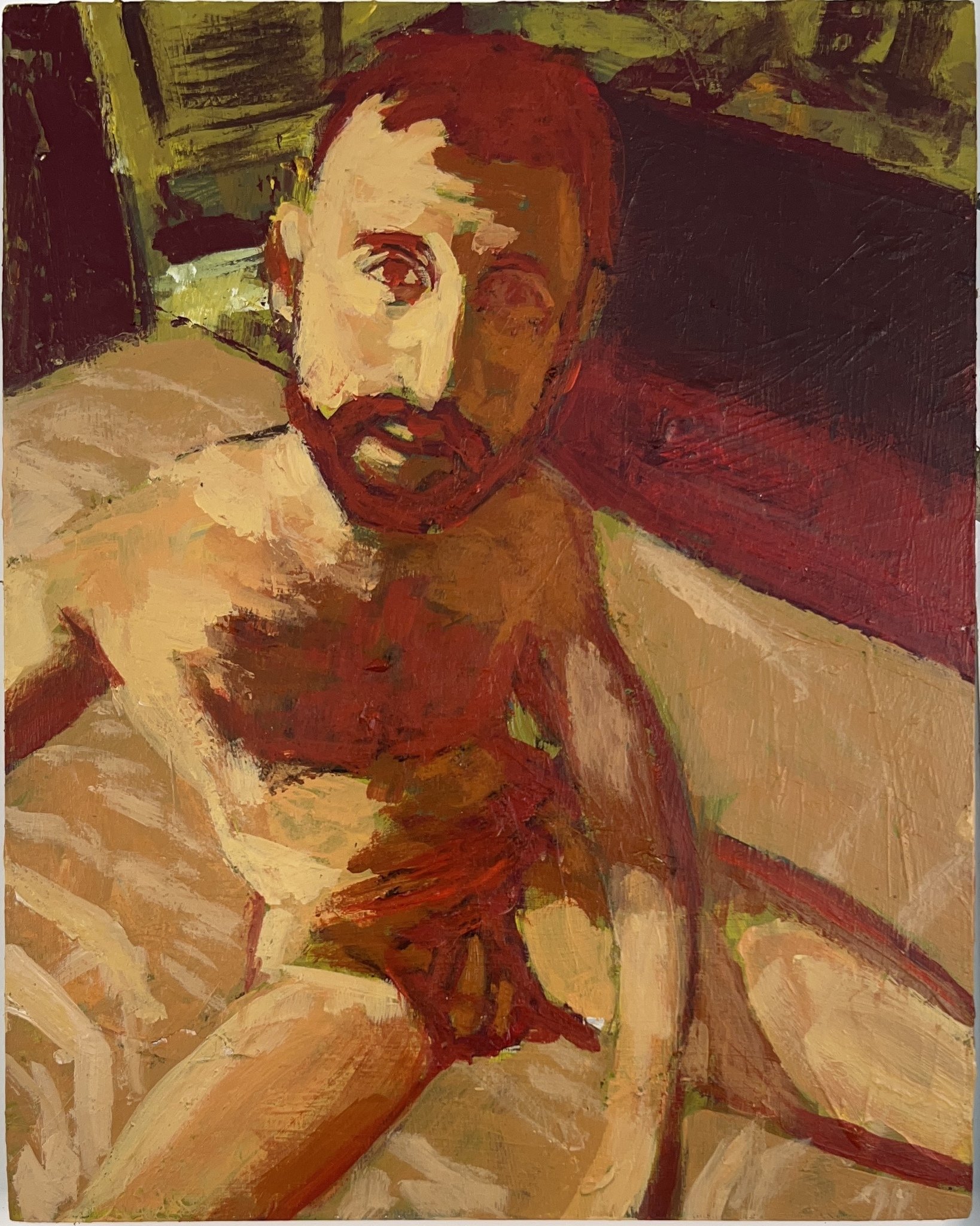 Andy
Acrylic on wood panel
8"W x 10"H
SOLD