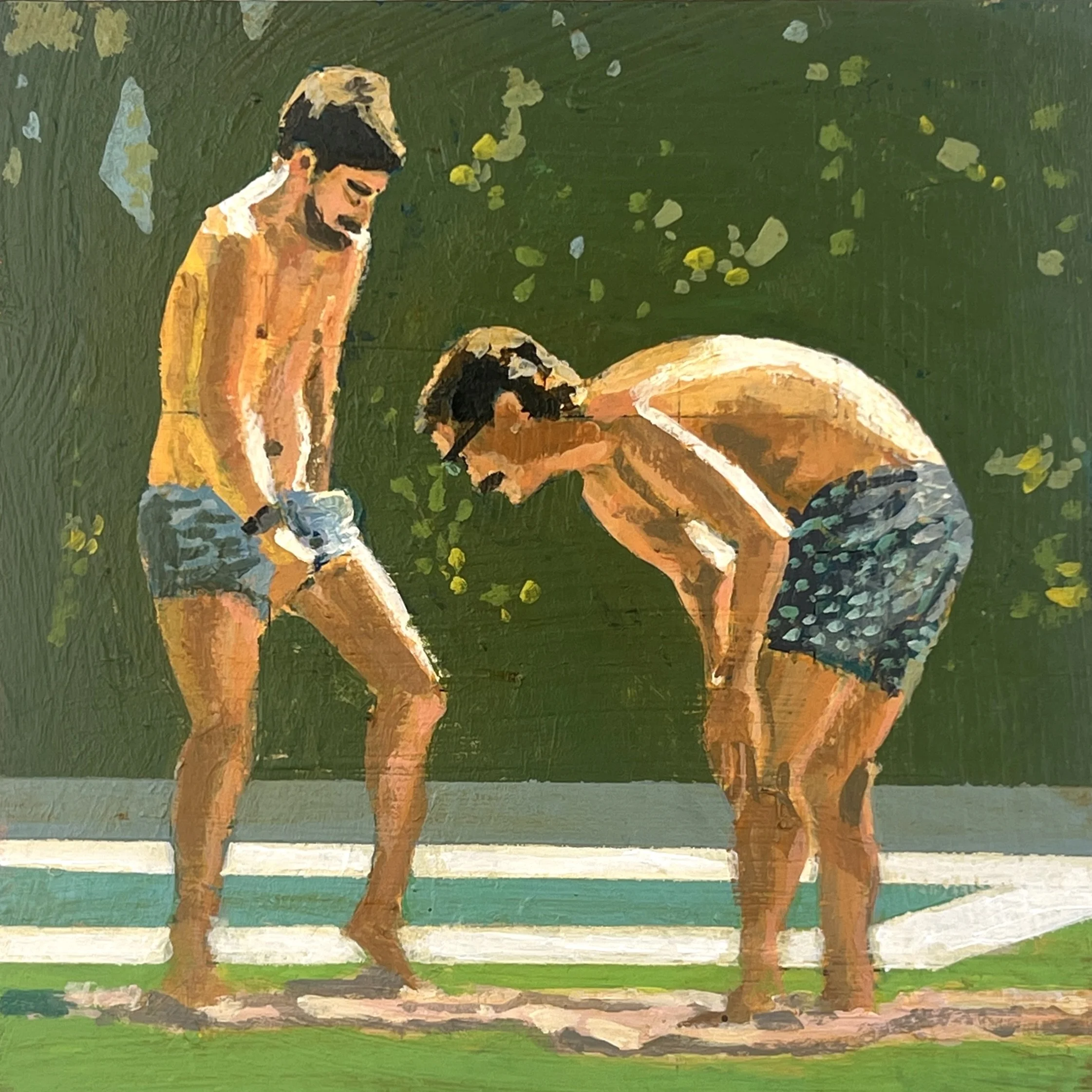 Piscina en la Uni