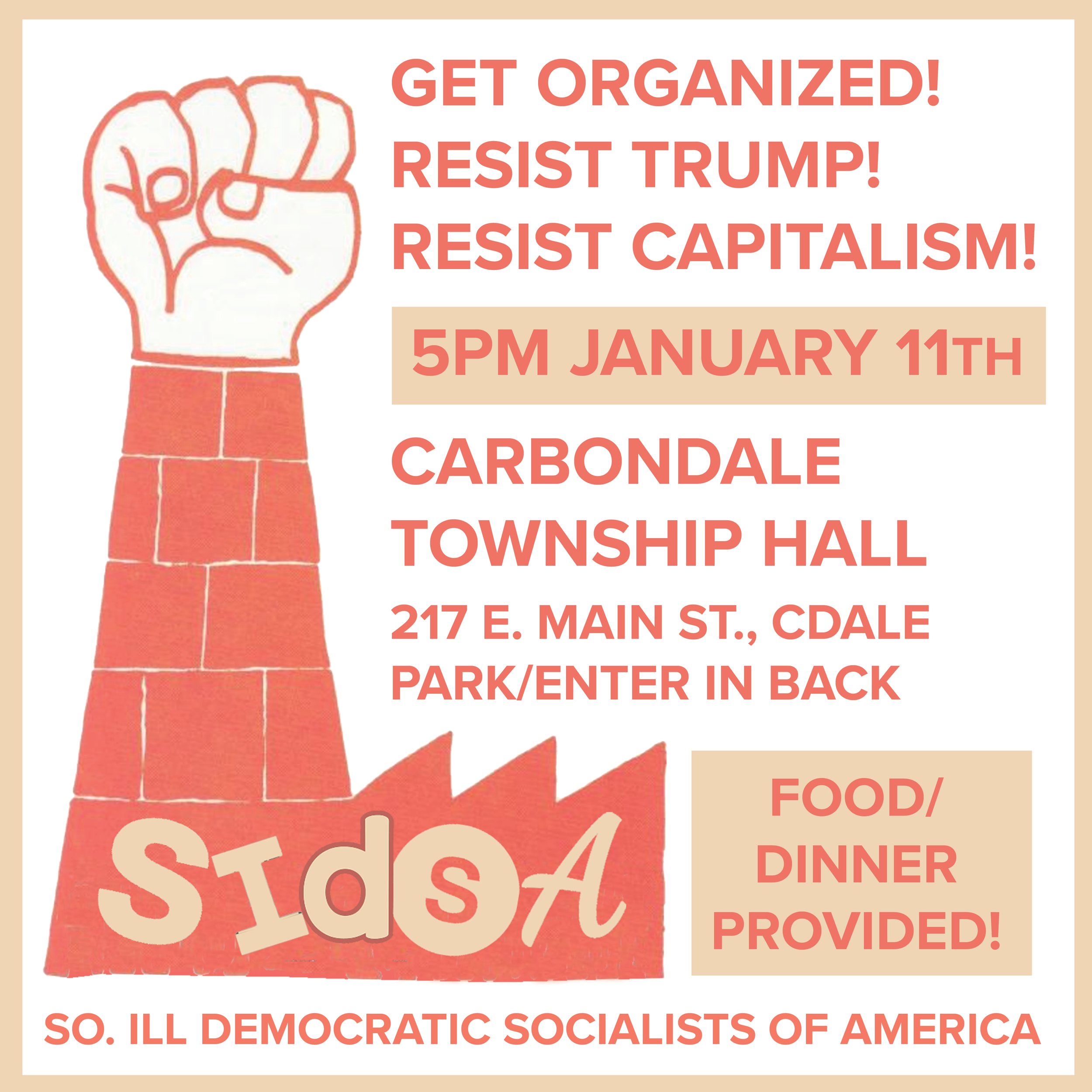 January 2026 Organizing Meeting!!! Fight Back!
