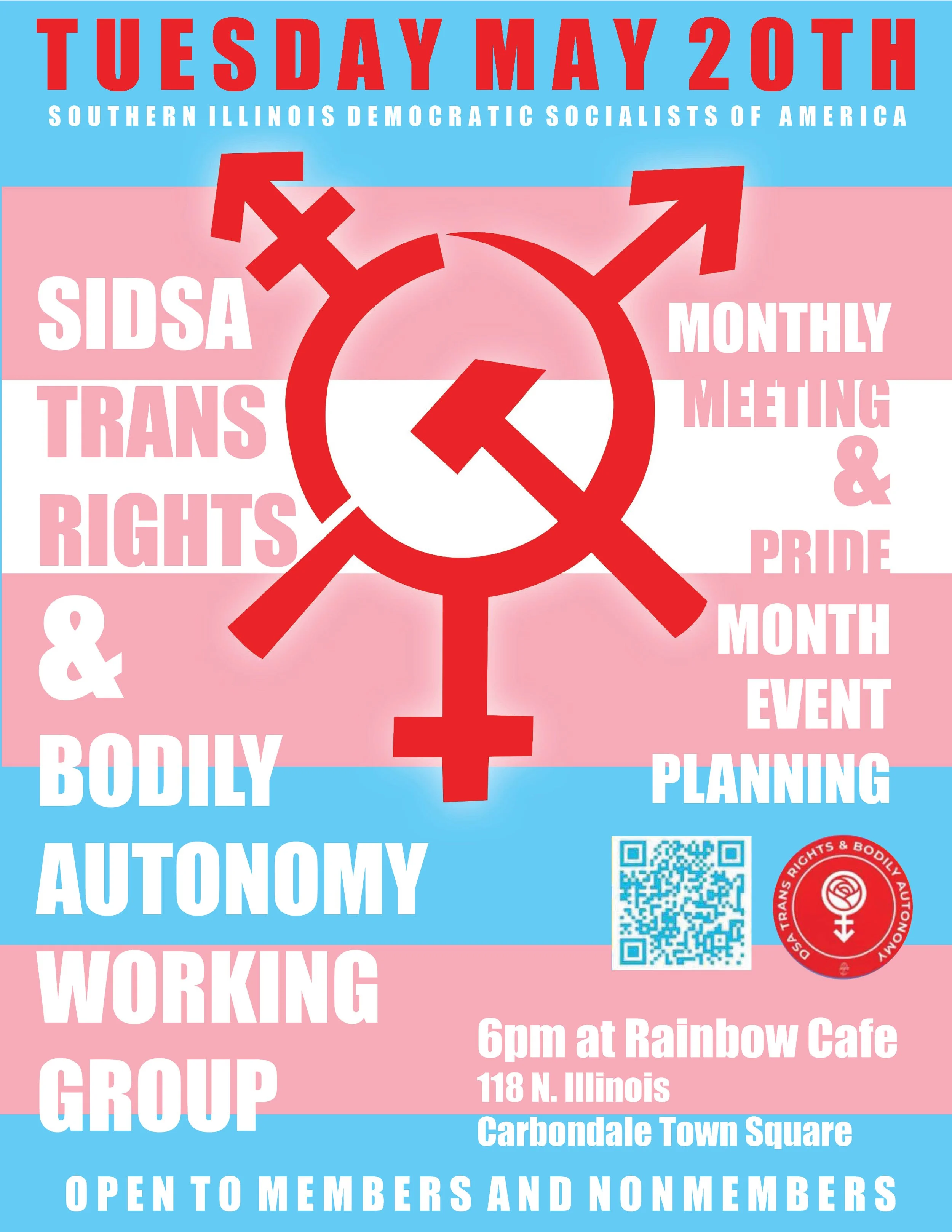 Trans Rights &amp; Bodily Autonomy Organizing Meeting (May 20)