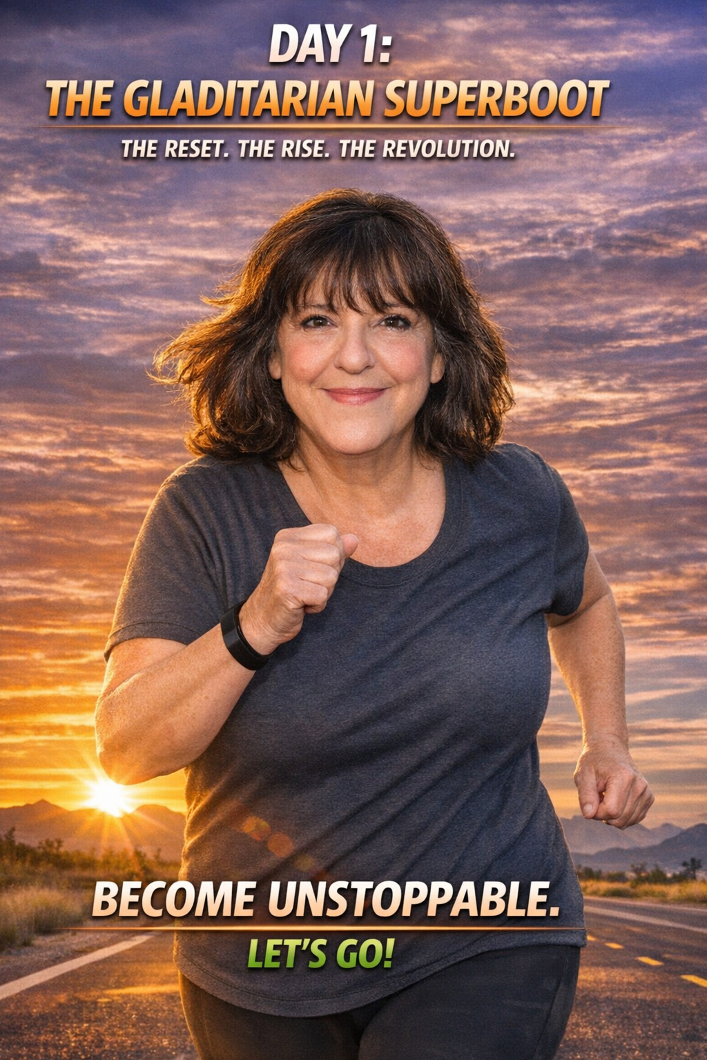 THE GLADITARIAN SUPERBOOT BEGINS