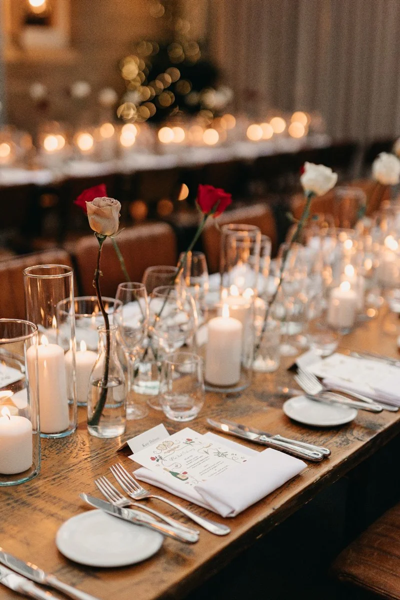 Dinner Menus, photography by Laura Vieceli