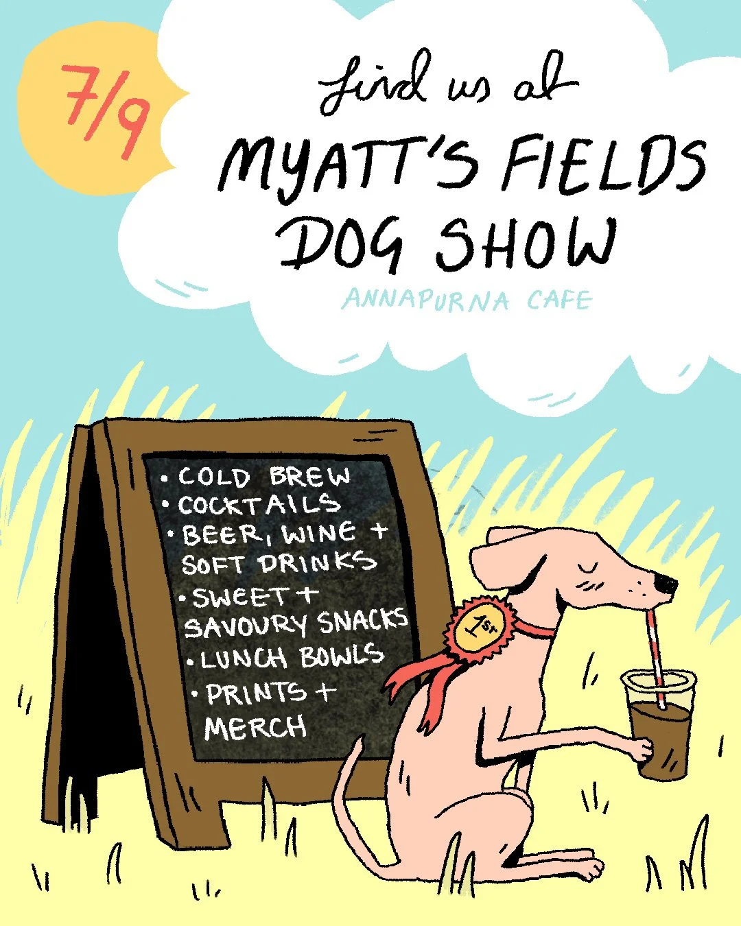 Local event poster, 2025