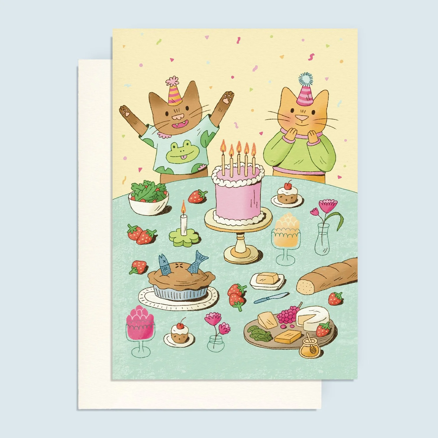 Victor's Birthday, greeting card