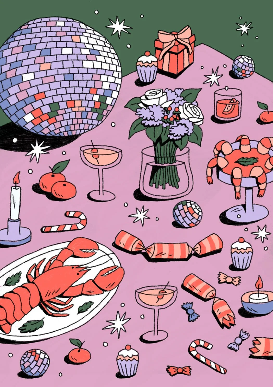 Bloom & Wild: Christmas Card Design