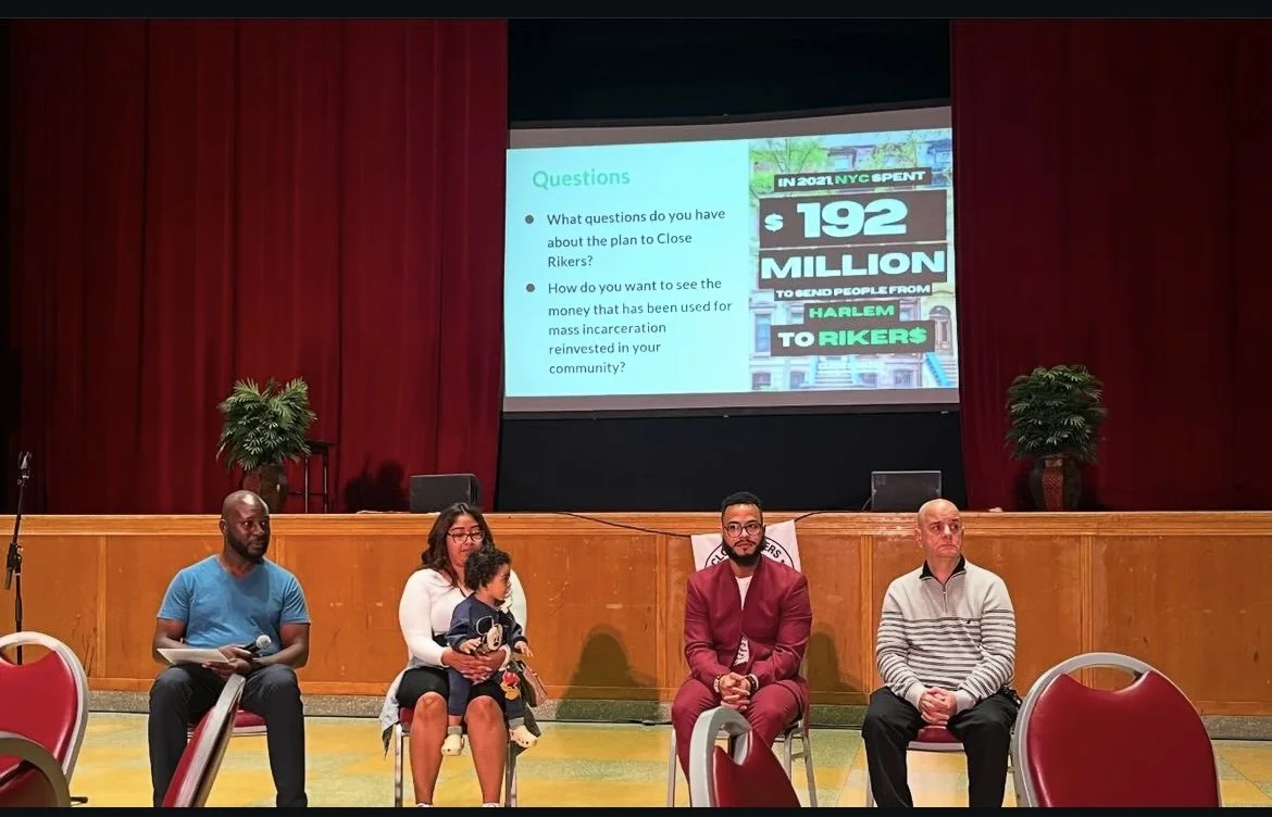 Campaign to Close Rikers Presentation at Riverside Church