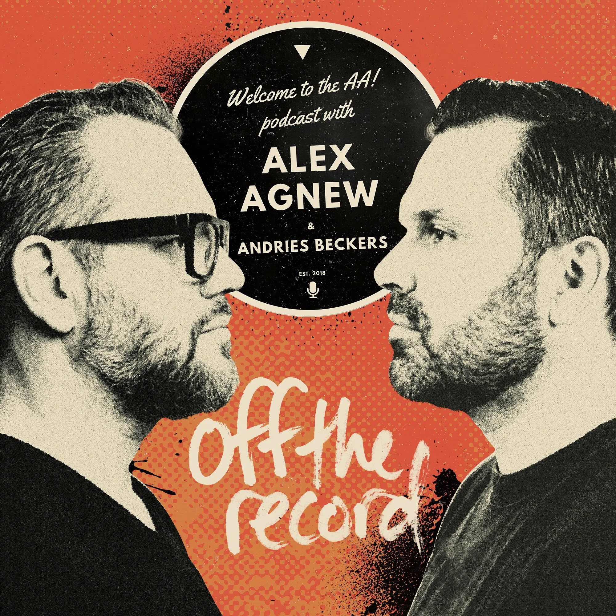 Alex Agnew en Andries Beckers