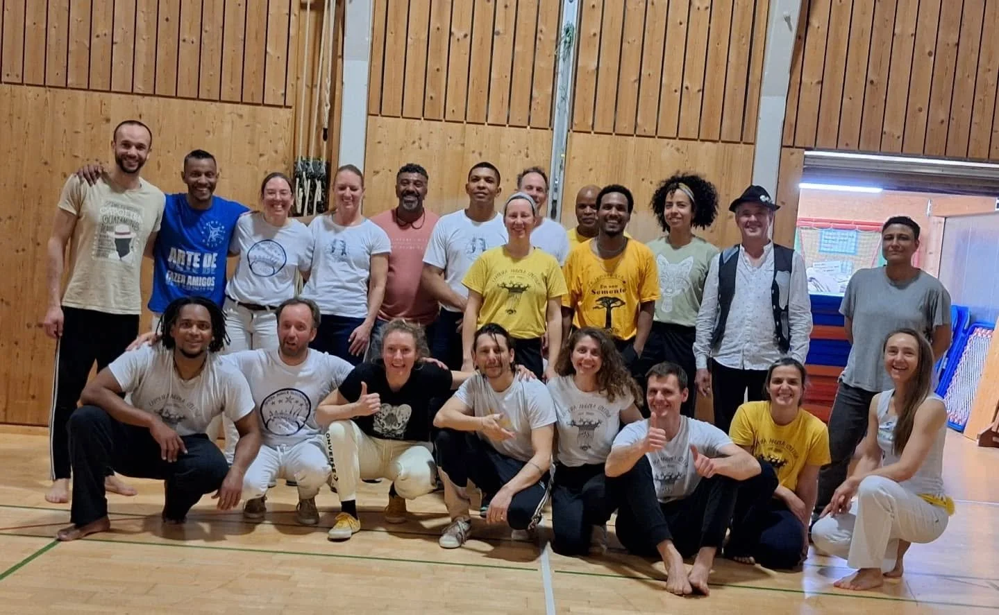 🇧🇷Queremos agrade&ccedil;er de cora&ccedil;ao o Grupo @capoeiraangolacoletiva, Professora Natalia, Contramestre Urub&ugrave;, Contramestre Giorgos pelo evento lindo! Deu pra aprender muito e conhecer muita gente boa.