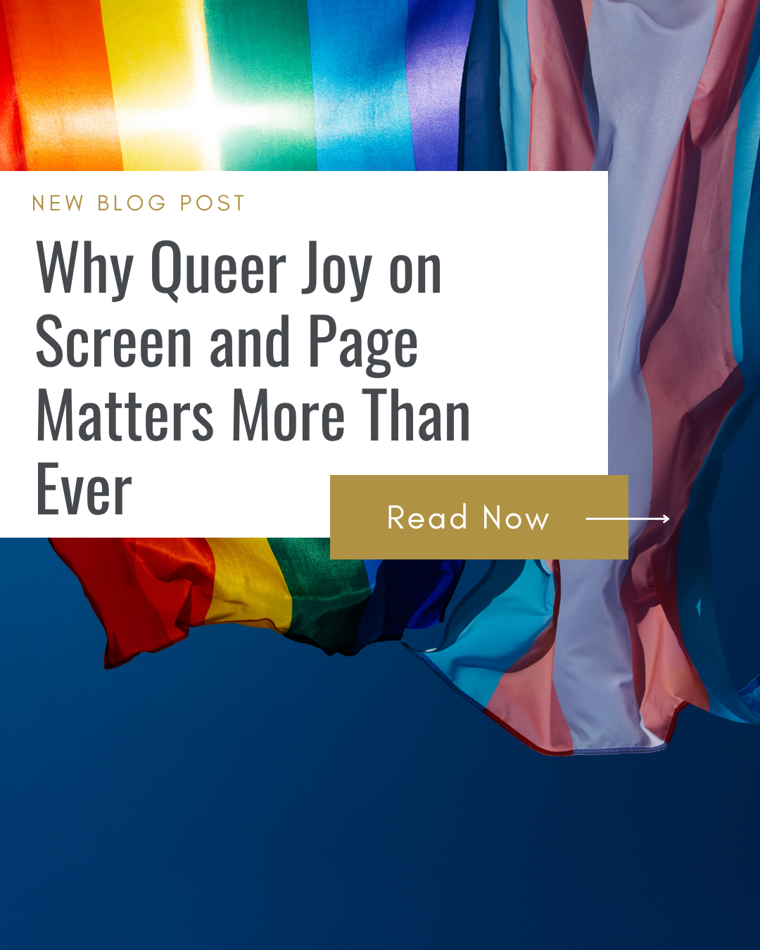 Why Queer Joy on Screen and Page Matters More Than Ever