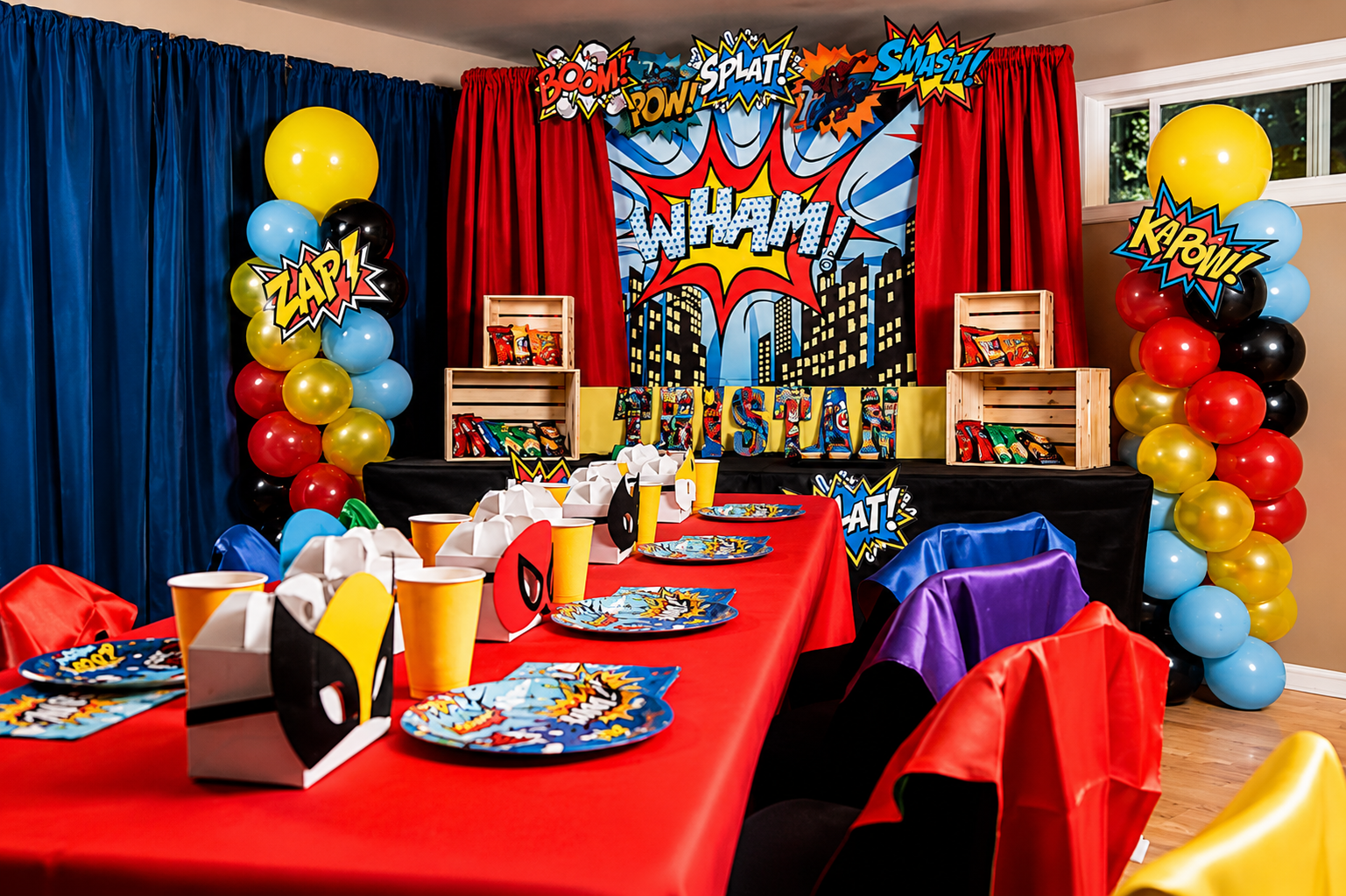 Superhero Themed