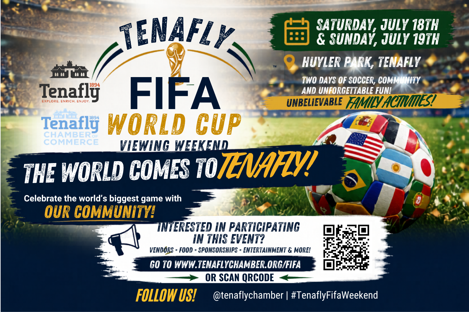 Tenafly is Bringing the World Cup to Downtown This Summer