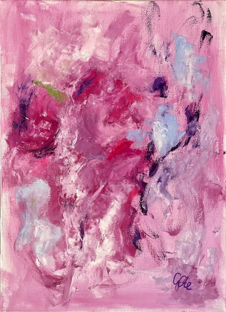 Peonies Öl auf Leinwand 60x80cm 520€