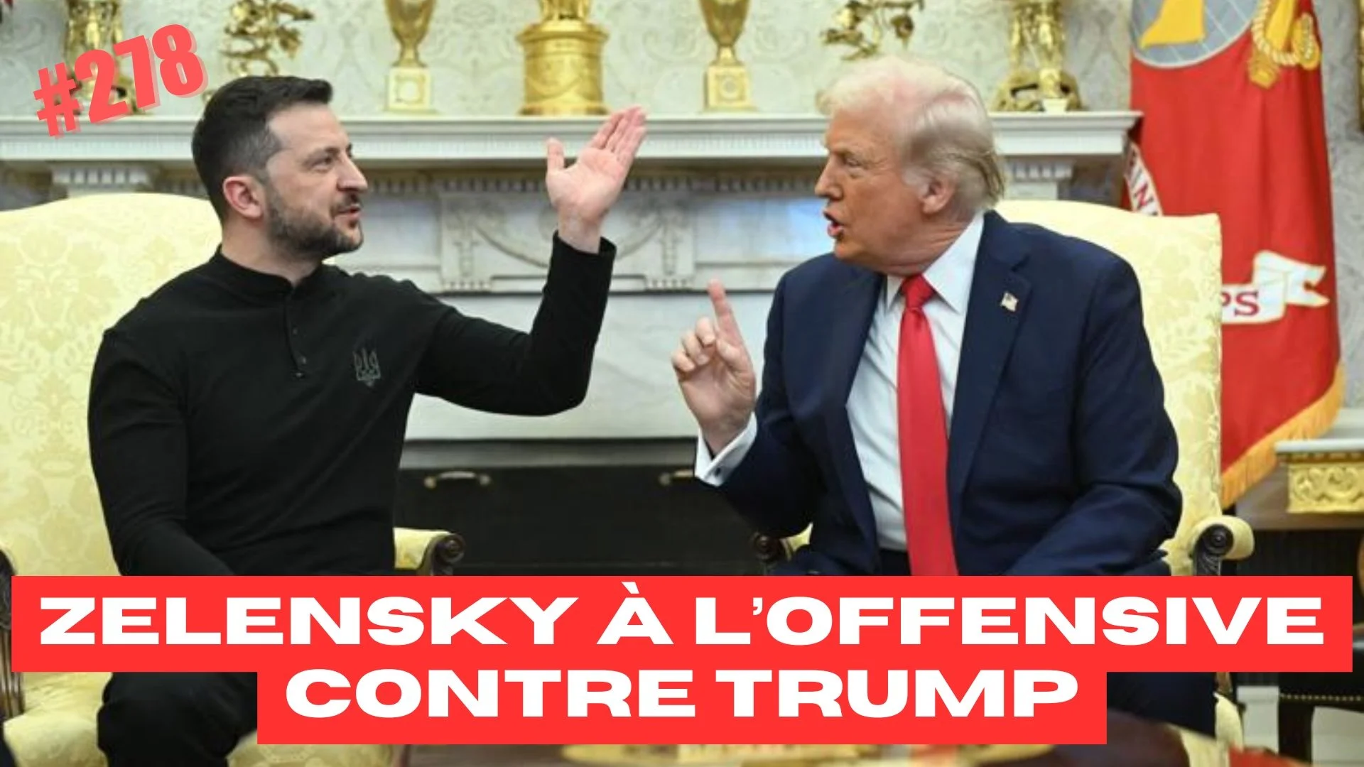 Zelensky à l’offensive contre Trump