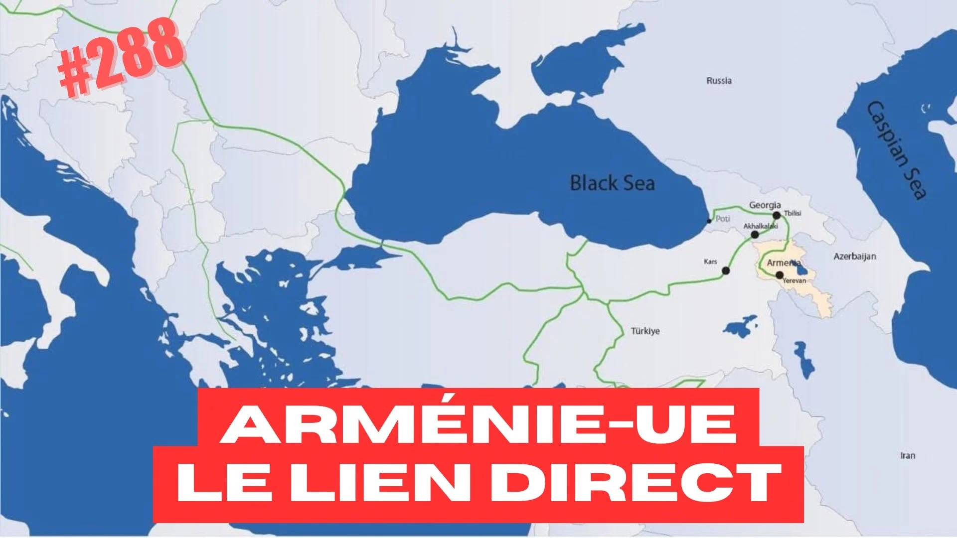 L’Arménie inaugure une liaison ferroviaire vers la Turquie et l’Europe