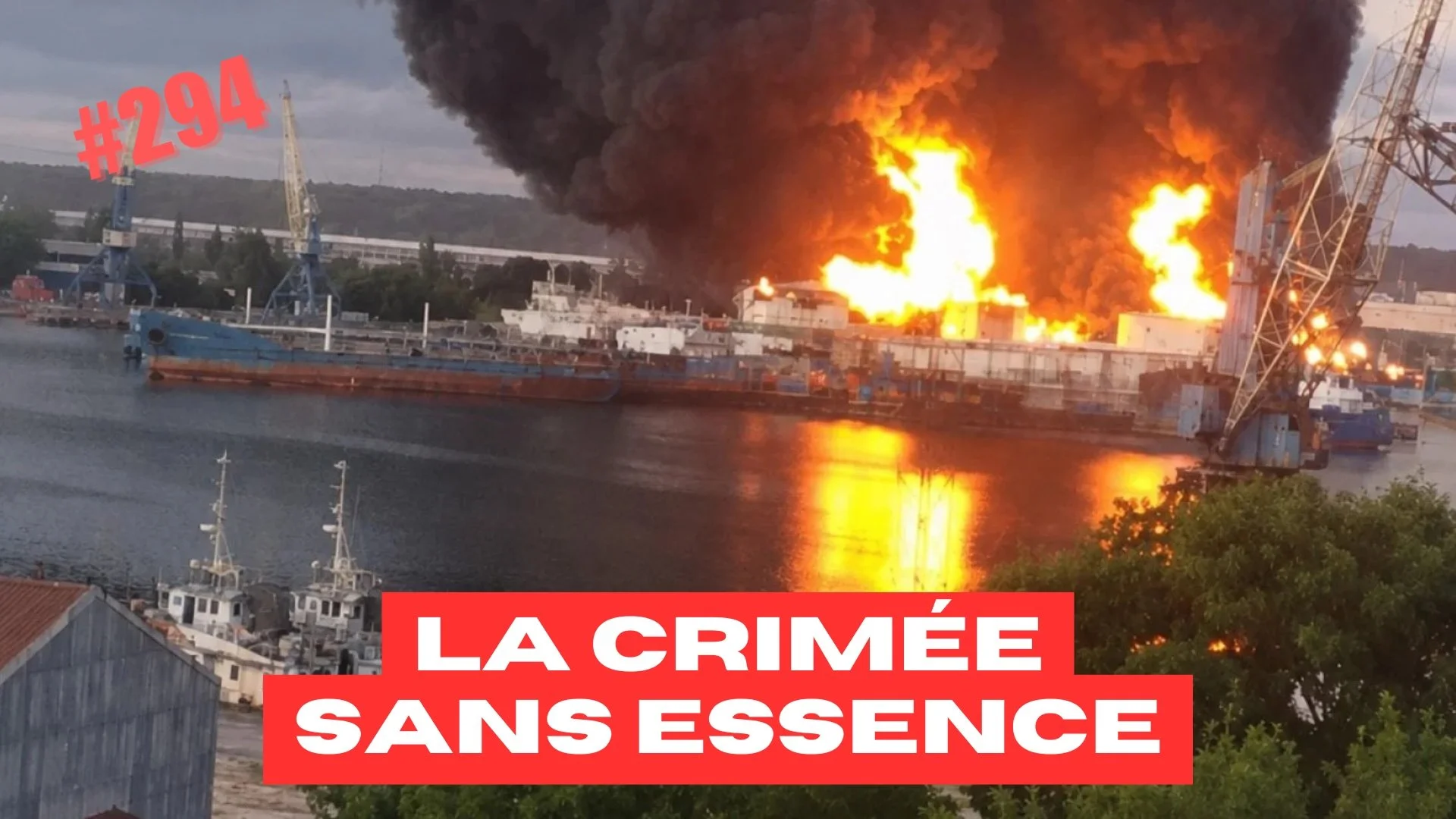 La Crimée sans essence se transforme en île