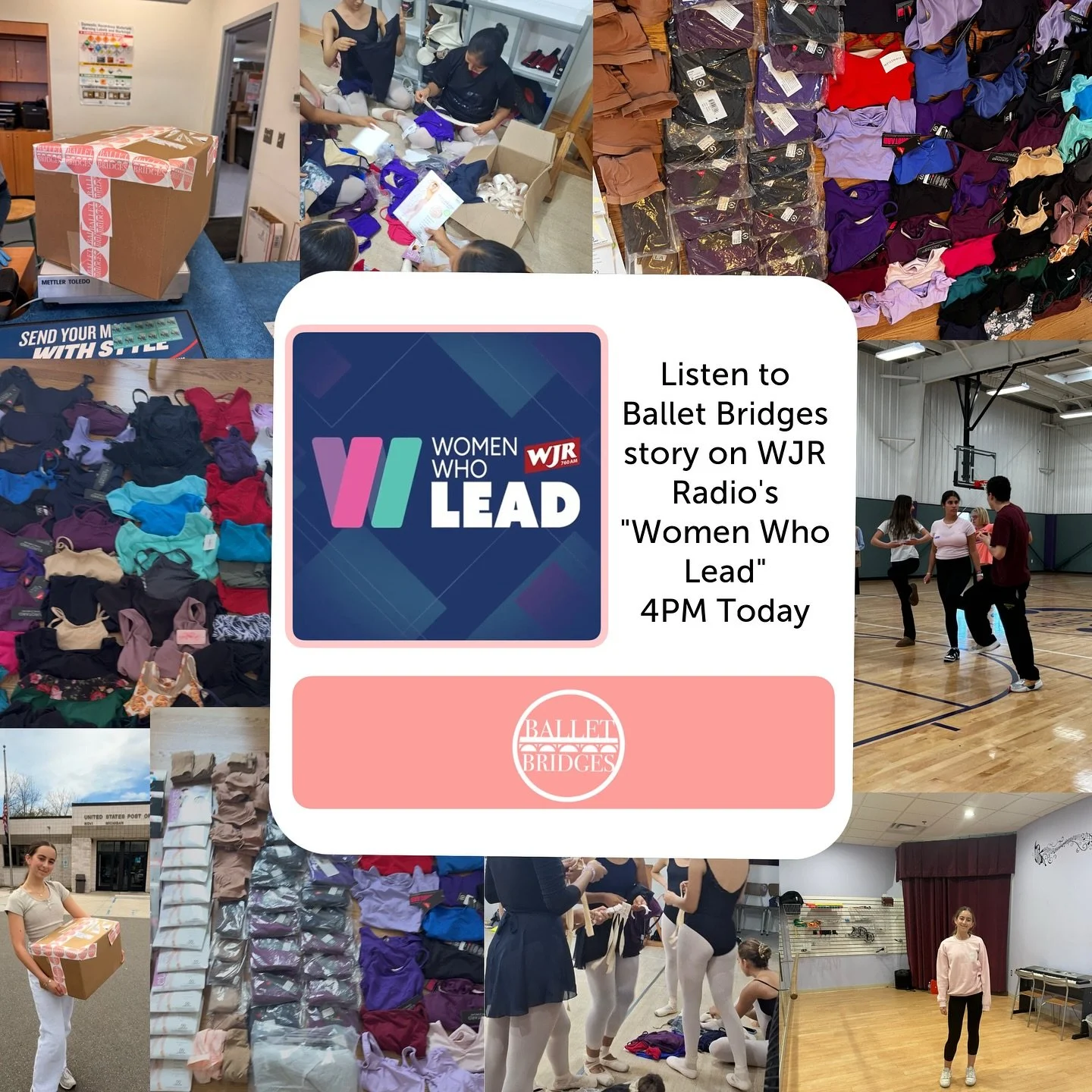 We will be live on @wjrradio at 4pm today for their Women Who Lead segment! Be sure to tune in to learn more about our story and how you can help.