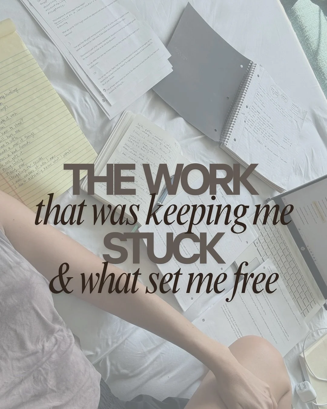 Doing all the work but still feel stuck? 

I get it
I was there too

I tried to heal and build my dream life solo 

Doing all the work, reading, learning, planning&hellip;but not getting the transformation I was looking for

Everything shifted when I