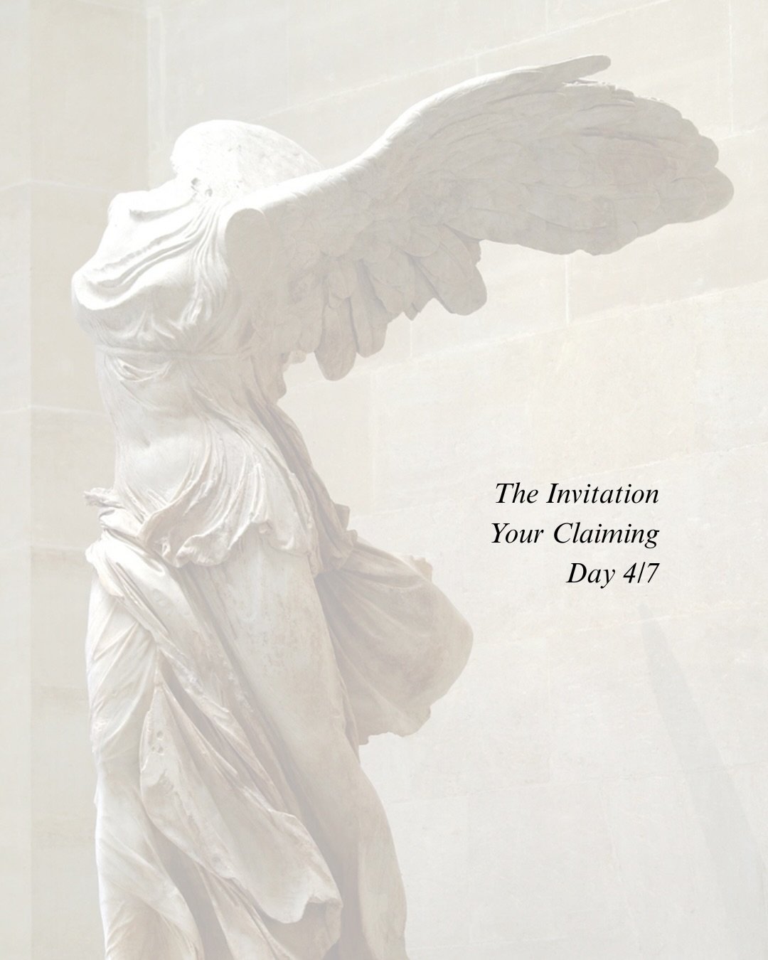 Your clarity returns when you stop denying what you already know

Follow along for your next invitation 💫

💌 the invitation, day 4/7