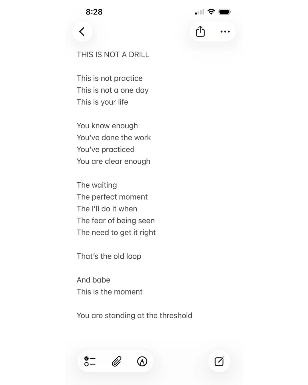 The truth is
The last few years hurt
Because I knew
I was holding myself back

You might be too

You are not broken
You were doing the best you could
With the capacity you had

And now
Through your healing
Through your growth
Through your devotion
Yo