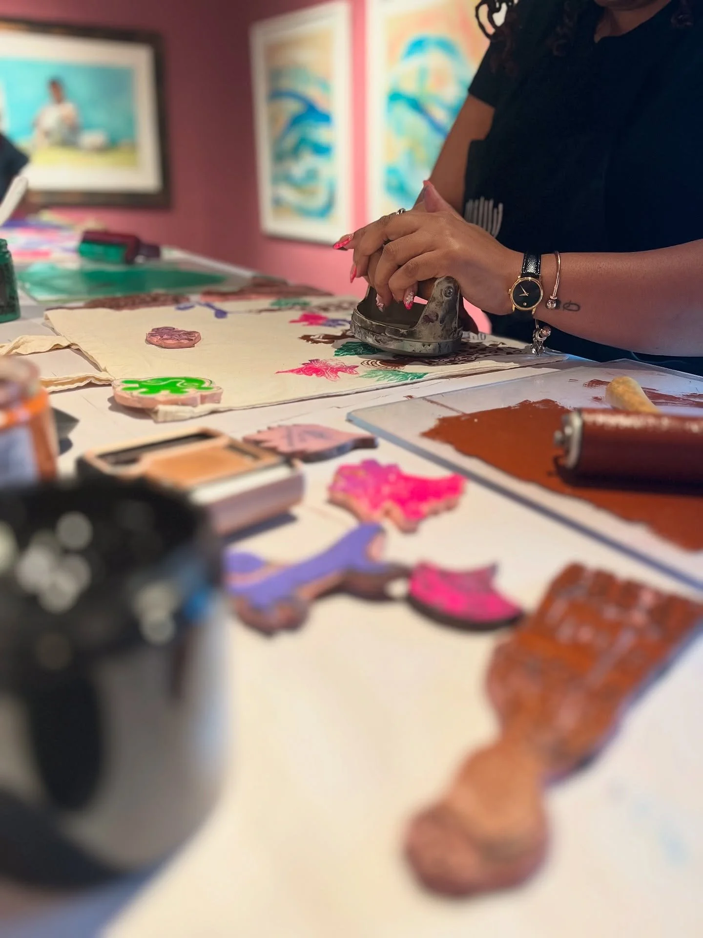 From block to print&mdash; where ideas come to life.✨ Find your flow in our creative sanctuary.