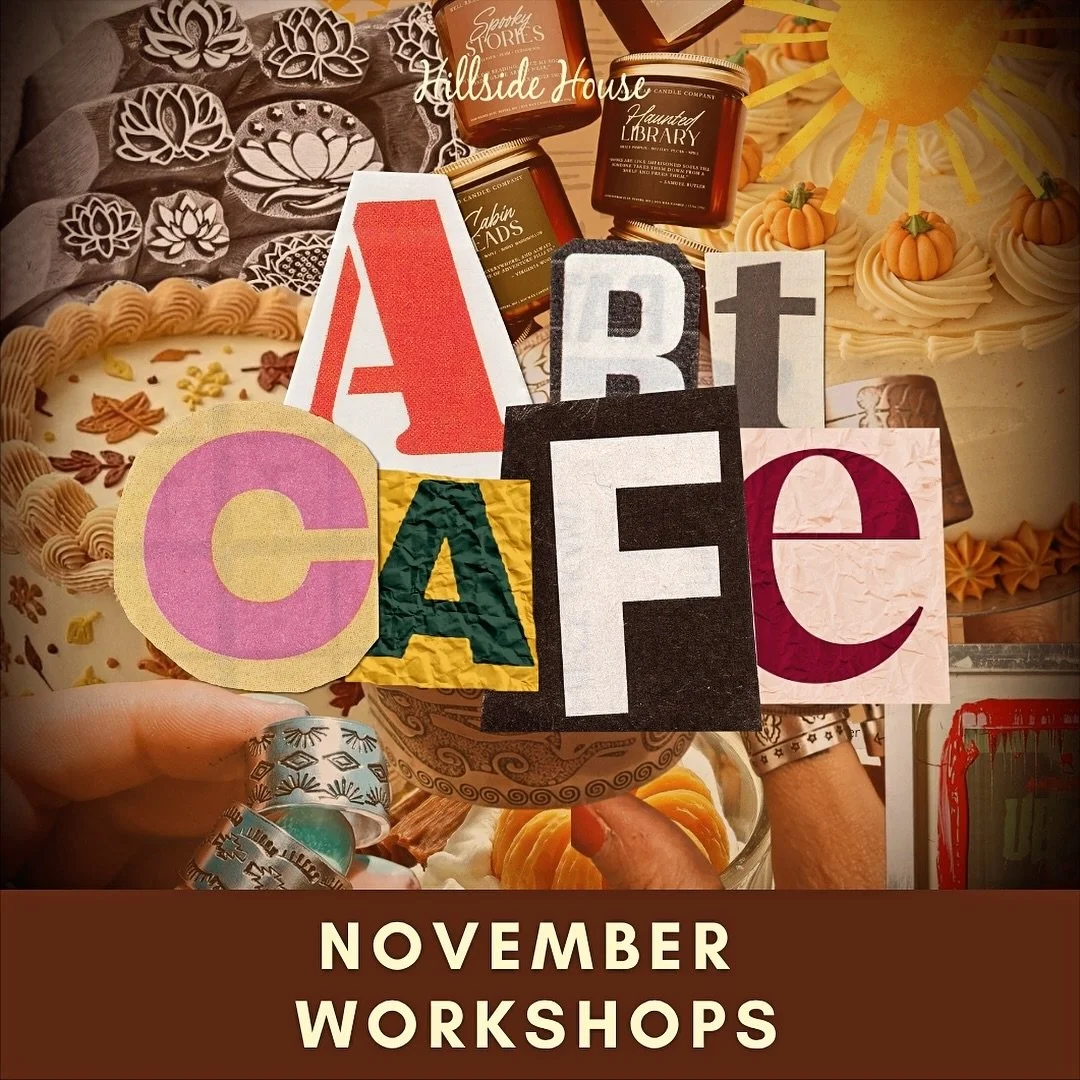 🍂✨ Our November lineup is here! ✨🍂

Get ready for a month filled with creativity, community, and cozy vibes at Art Caf&eacute;. From inspiring workshops to soulful gatherings, there&rsquo;s something for everyone.
Click the link in our bio for more