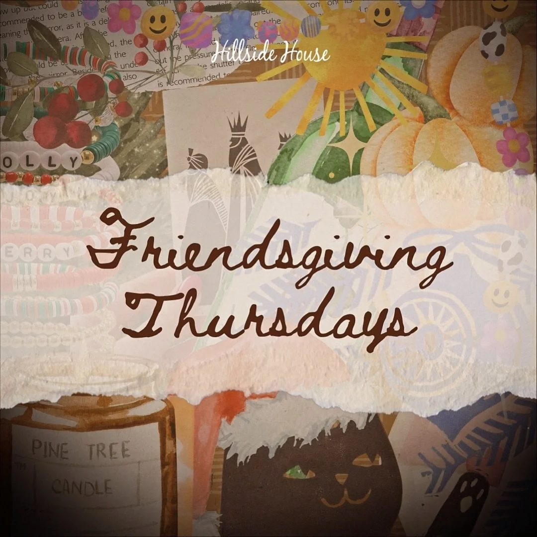 Thursdays just got cozier 🧡

Join us for Friendsgiving Thursdays &mdash; creative workshops every week in November made for connecting, creating, and community. Come make some cute gifts or just hang out and vibe &mdash; we&rsquo;ll handle the rest 