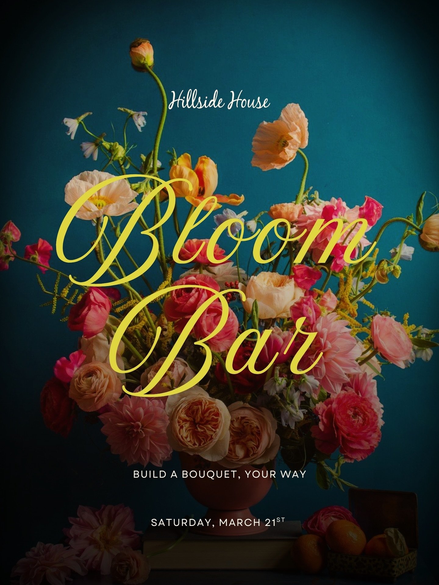 Come sip, snip, and let yourself bloom. 🌷✨

Join us Saturday, March 21st for an afternoon of flowers, creativity, and slow, sweet moments. Our floral arranging workshop is all about building something beautiful with your own hands  thoughtfully choo