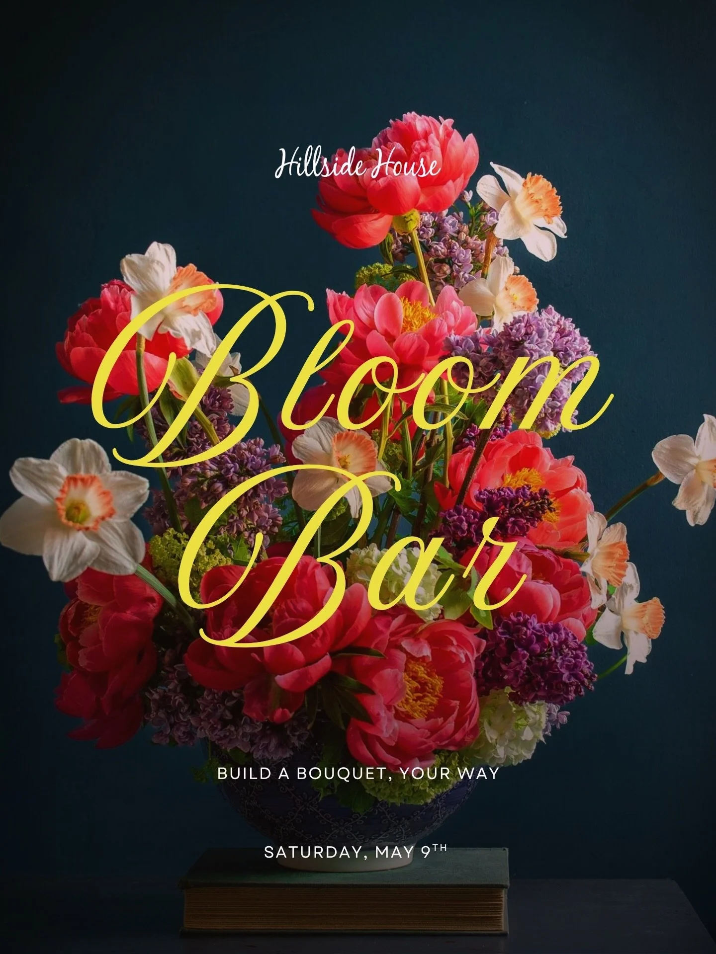 Come sip, snip, and celebrate together 🌷✨

Join us Saturday, May 9th for a beautiful day of flowers, creativity, and slow, sweet moments&mdash;perfect for you and mom to enjoy together. Thoughtfully choose your stems, play with texture and color, an