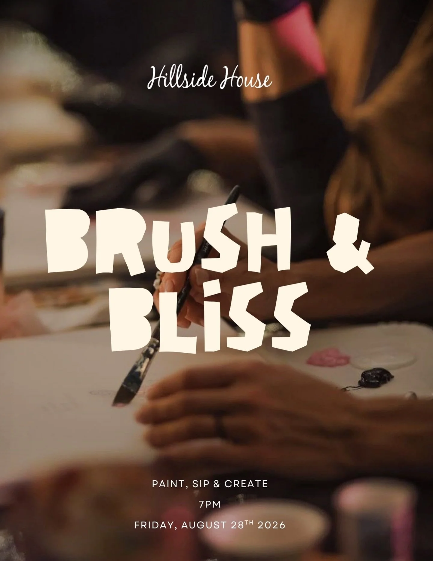 Join us on Friday, August 28th at 7:00 PM as we turn up the music, pour the drinks, and let the rhythm guide your brush. Whether you&rsquo;re a seasoned artist or just here for the vibes, this is your chance to paint, sip, laugh, and create in an atm